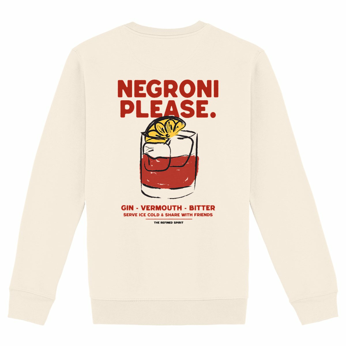 Negroni Please - Organic Sweatshirt