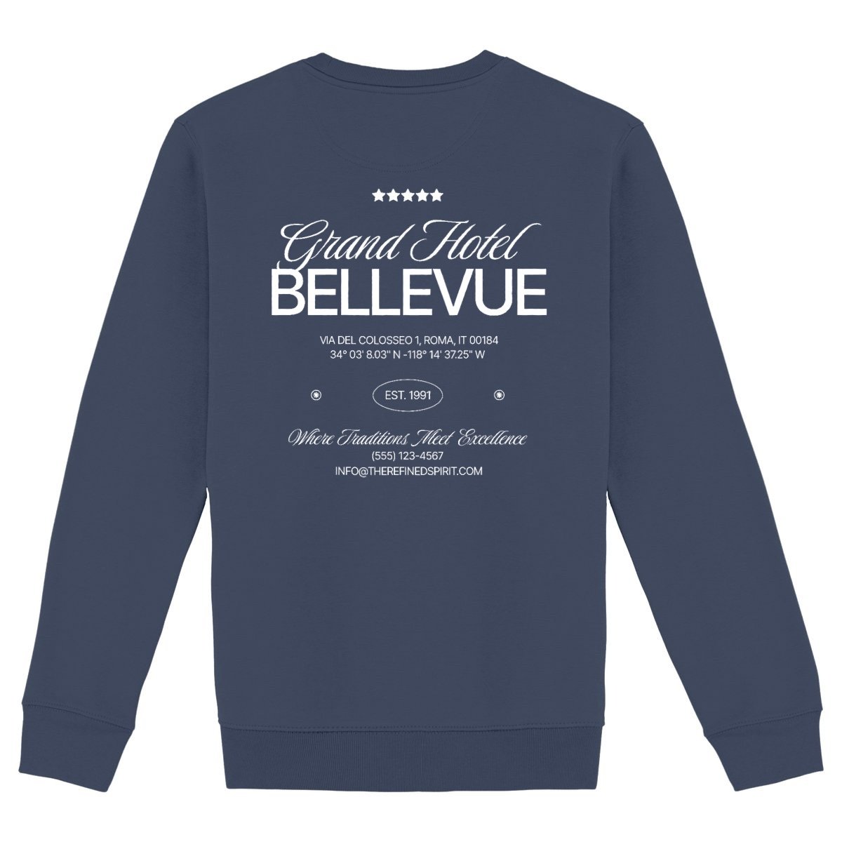 Grand Hotel Bellevue - Organic Sweatshirt