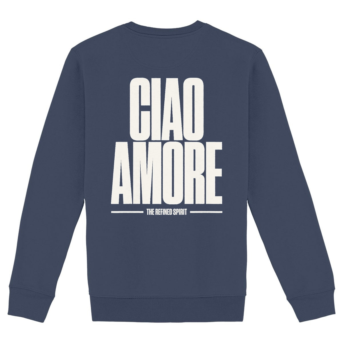 Ciao Amore - Organic Sweatshirt - back_navy