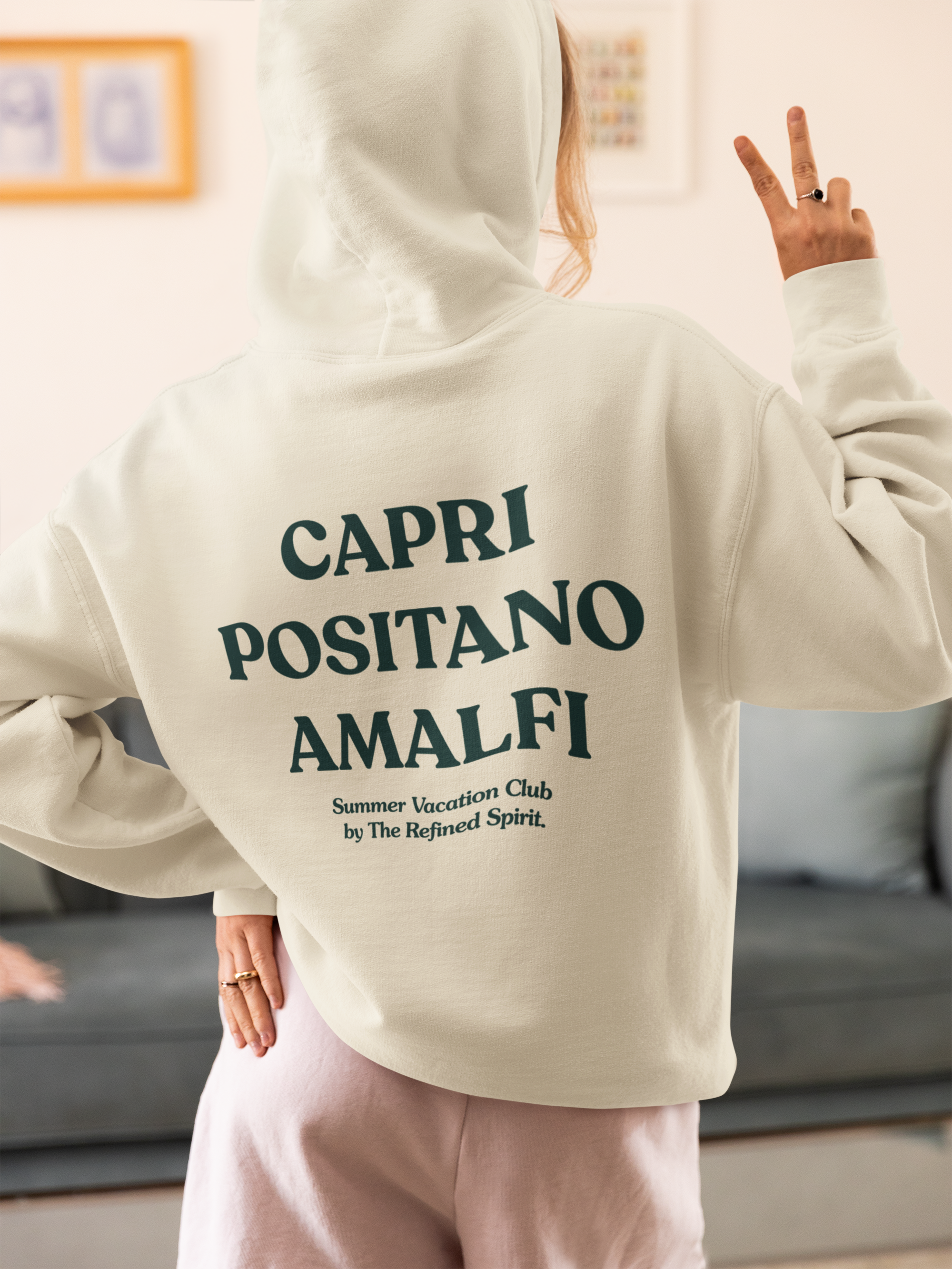 Capri Positano Amalfi  - Organic Hoodie