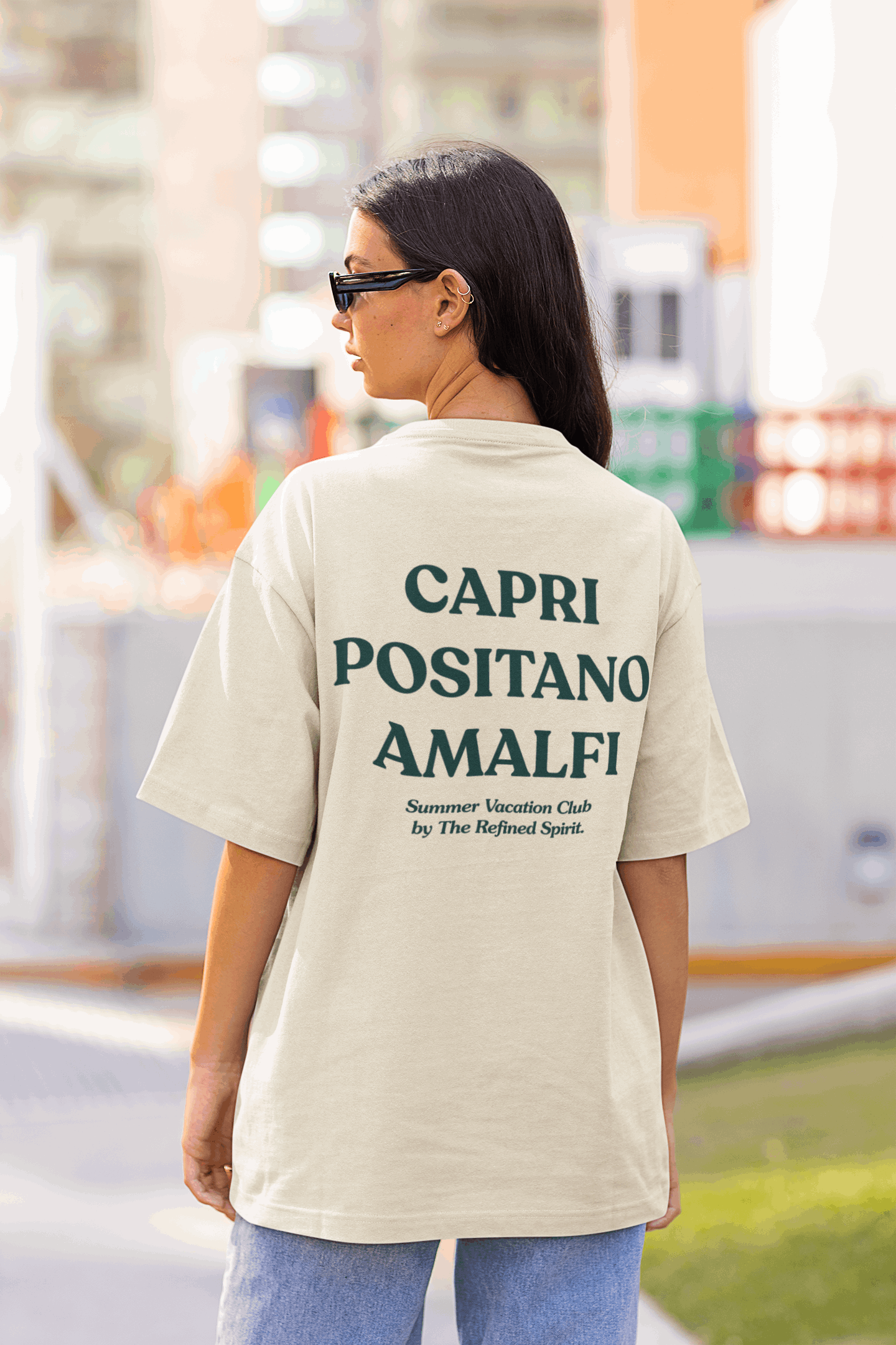 Capri Positano Amalfi - Oversized T-shirt