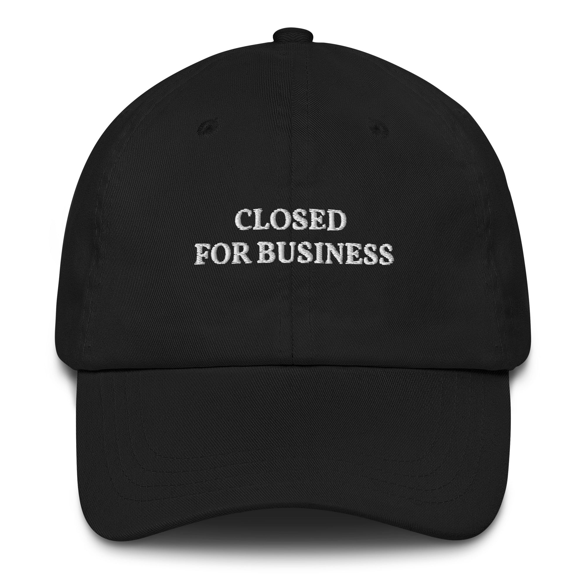 Closed for Business - Cap