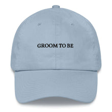 Load image into Gallery viewer, Groom to be - Embroidered Cap
