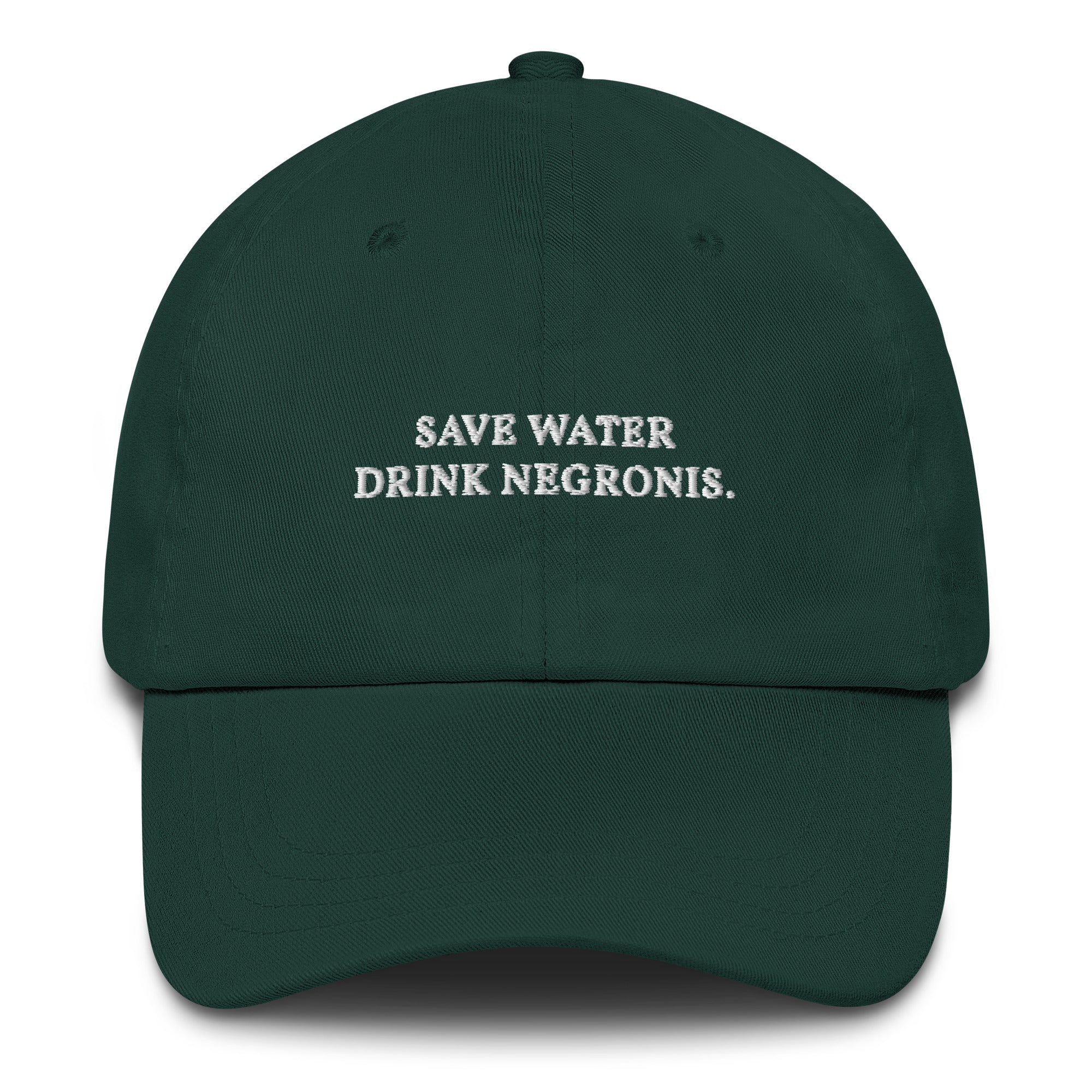 Save Water Drink Negronis - Cap