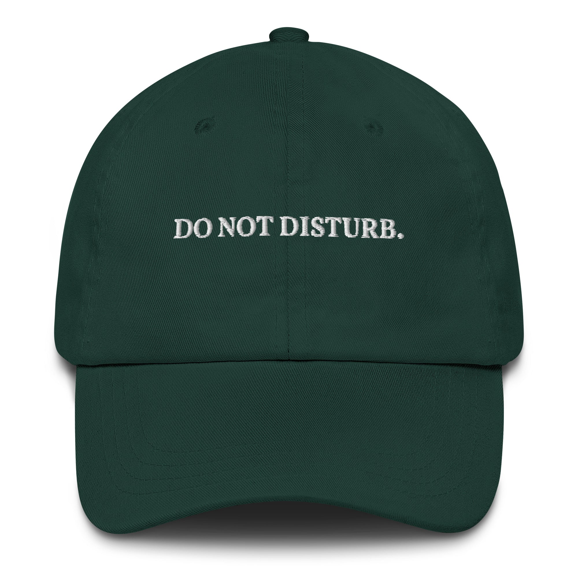 Do not disturb. Cap