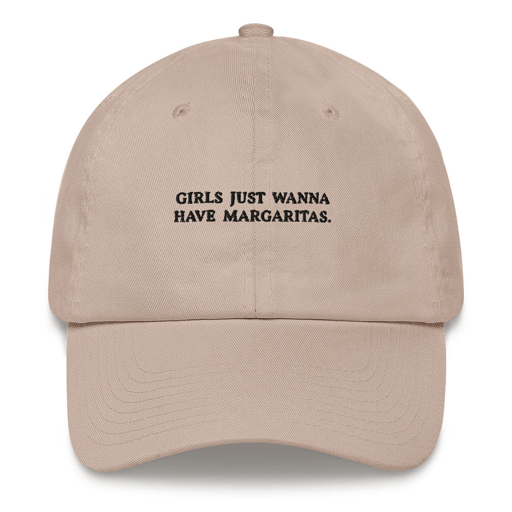 Girls just wanna have Margaritas - Embroidered Cap