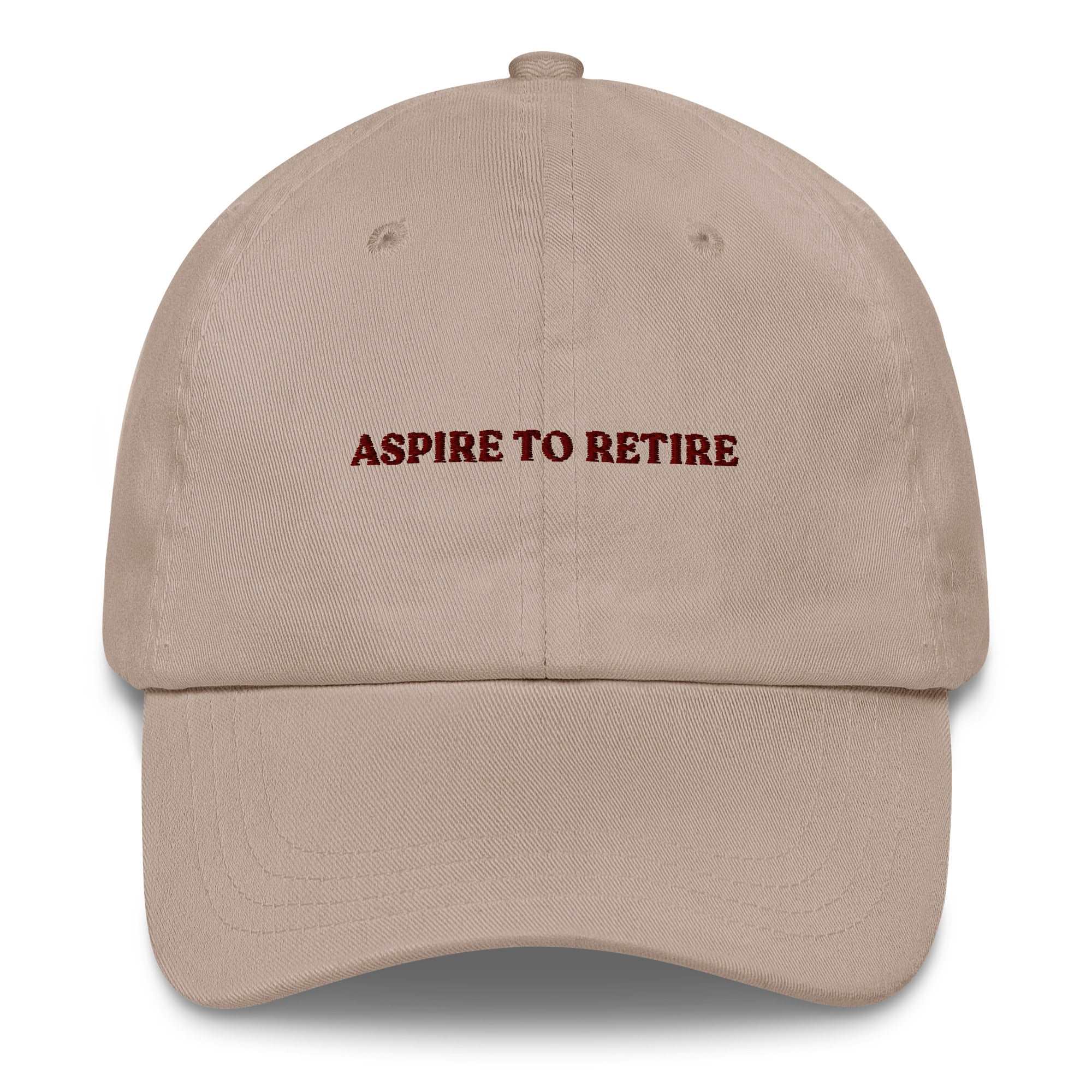 Aspire to retire - Cap