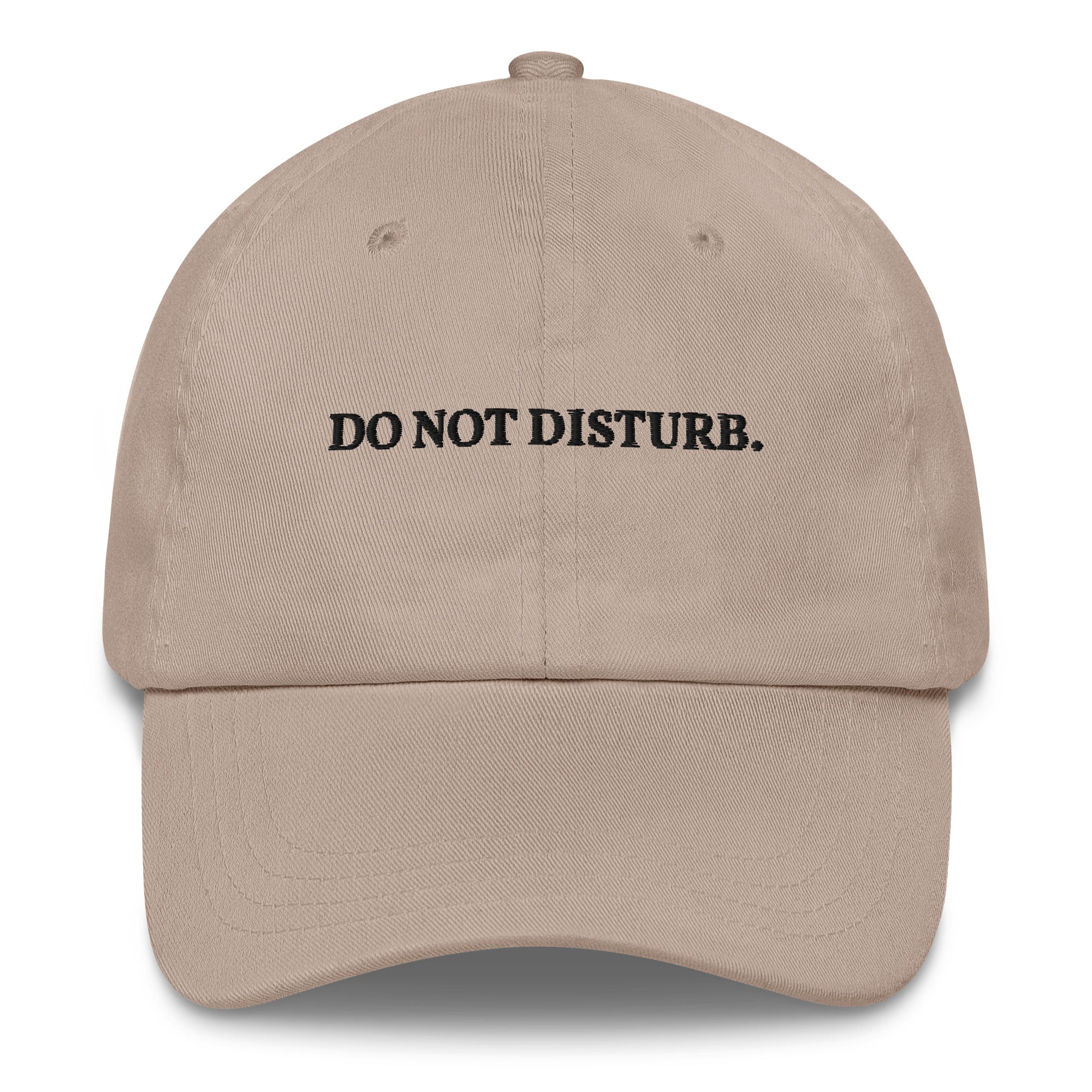 Do not disturb. Cap