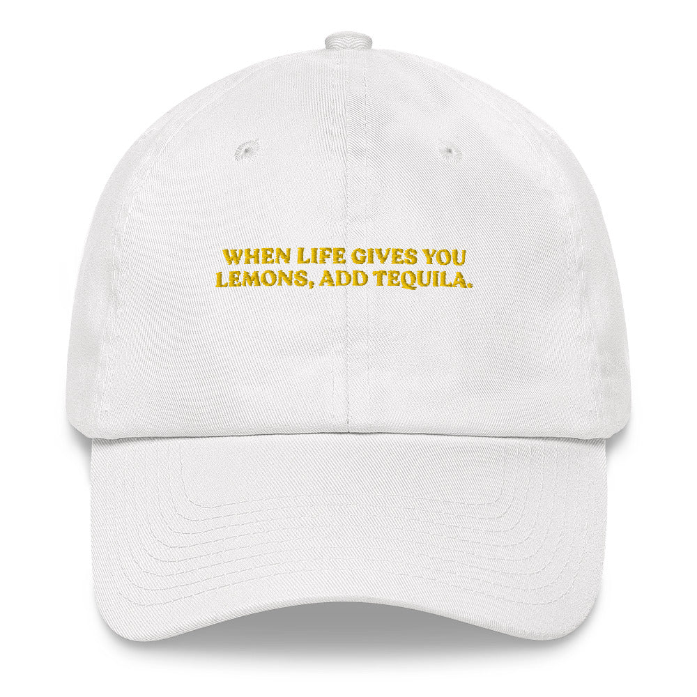 When life gives you lemon - Cap