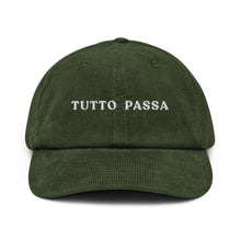 Load image into Gallery viewer, Tutto Passa - Corduroy Cap

