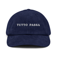 Load image into Gallery viewer, Tutto Passa - Corduroy Cap
