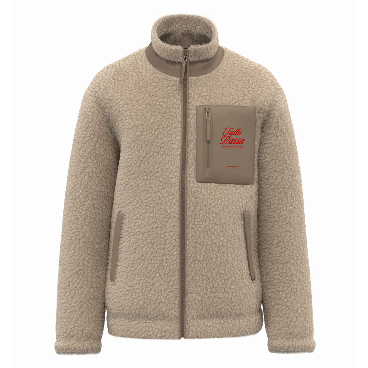 Tutto Passa - Sherpa Jacket - front_0
