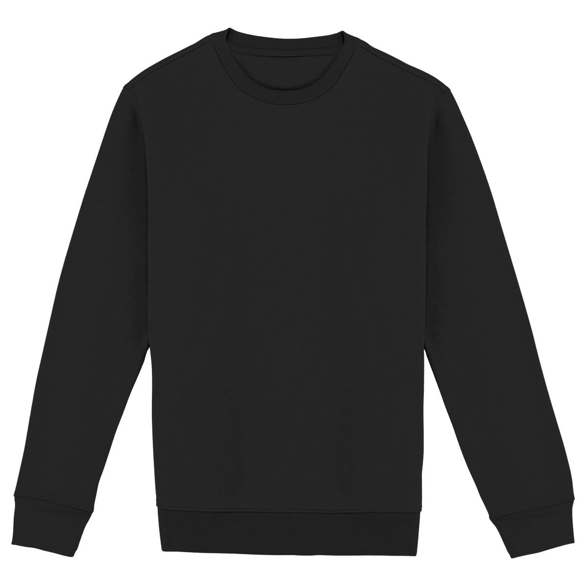 The Essential - Organic Sweatshirt - front_black
