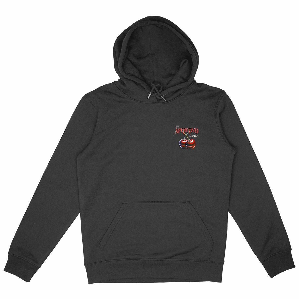 The Aperitivo Social Club - Organic Hoodie - front_black