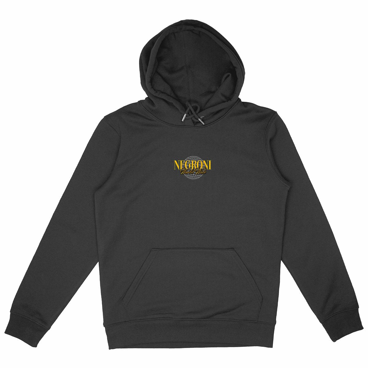 Negroni Worldwide - Organic Hoodie - front_black