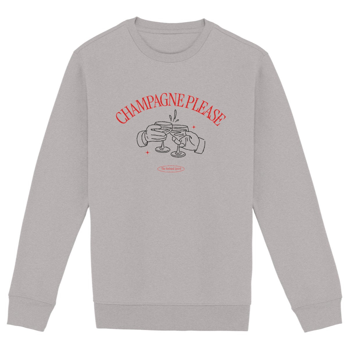 Champagne Please - Organic Sweatshirt