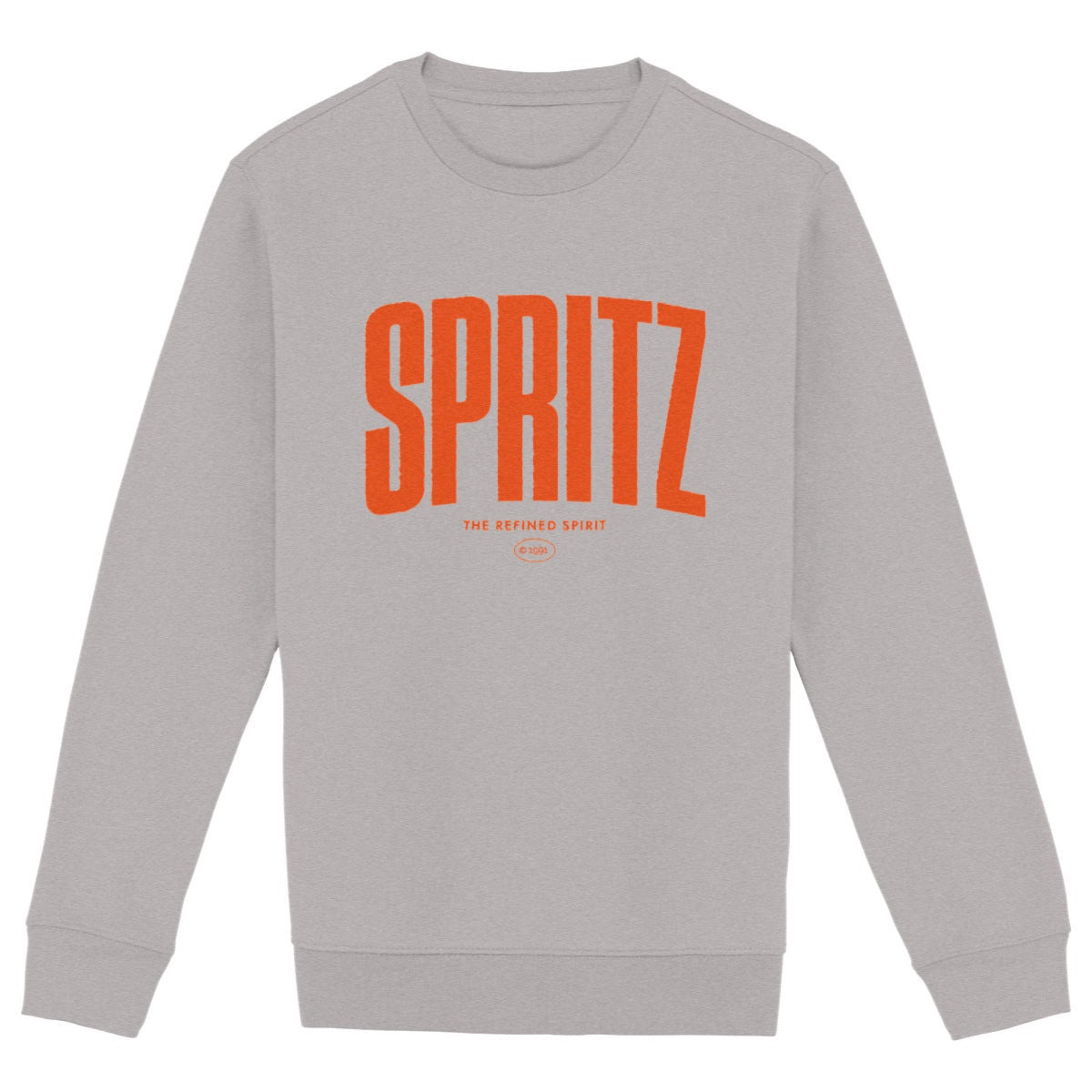 Spritz - Organic Sweatshirt - front_heathergrey