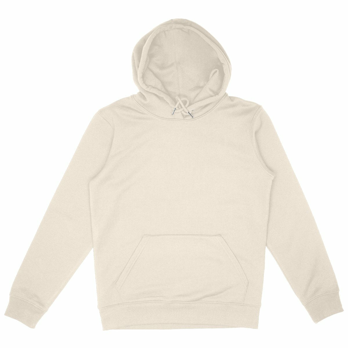 The Essential - Organic Hoodie - front_ivory