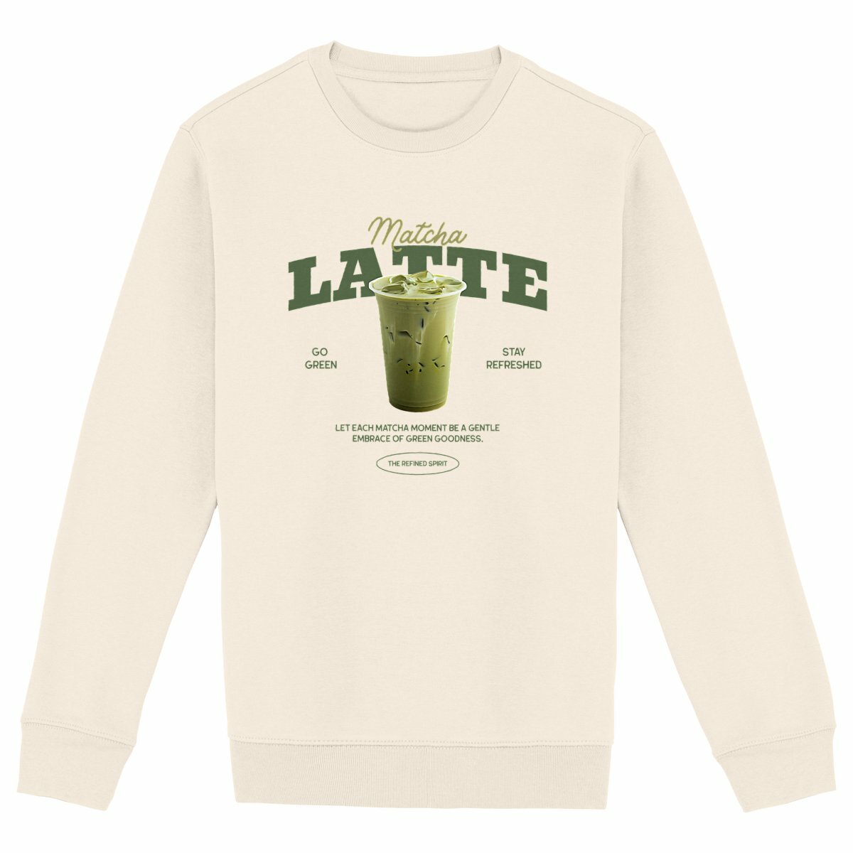 Matcha Latte - Organic Sweatshirt