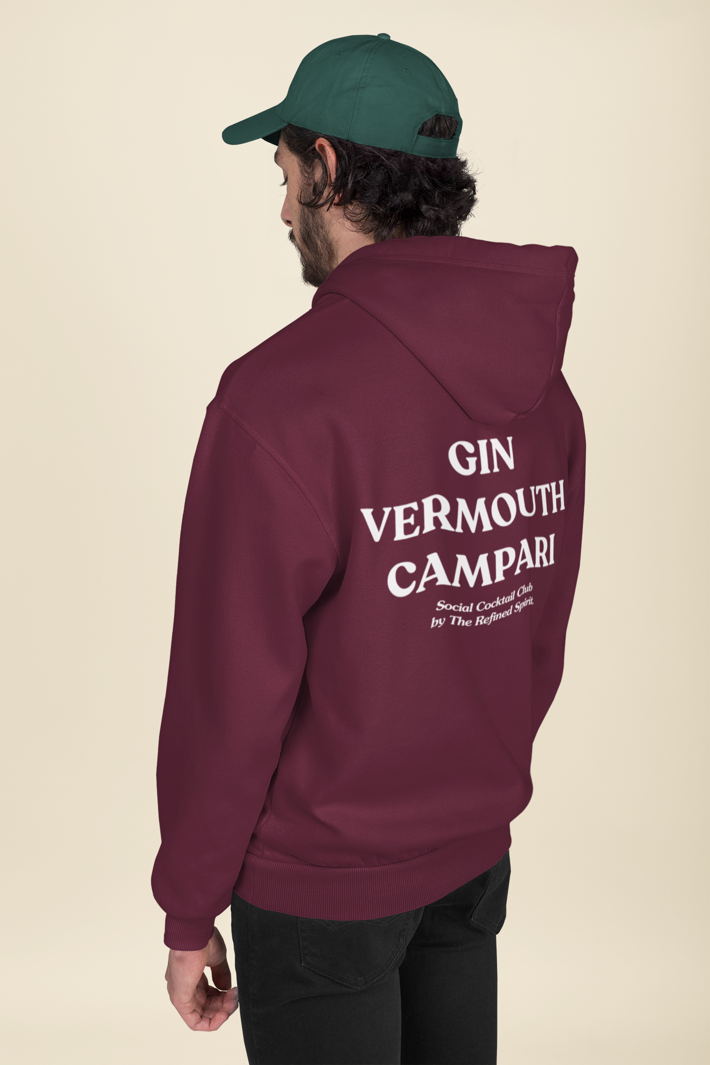Gin Vermouth Campari - Organic Hoodie
