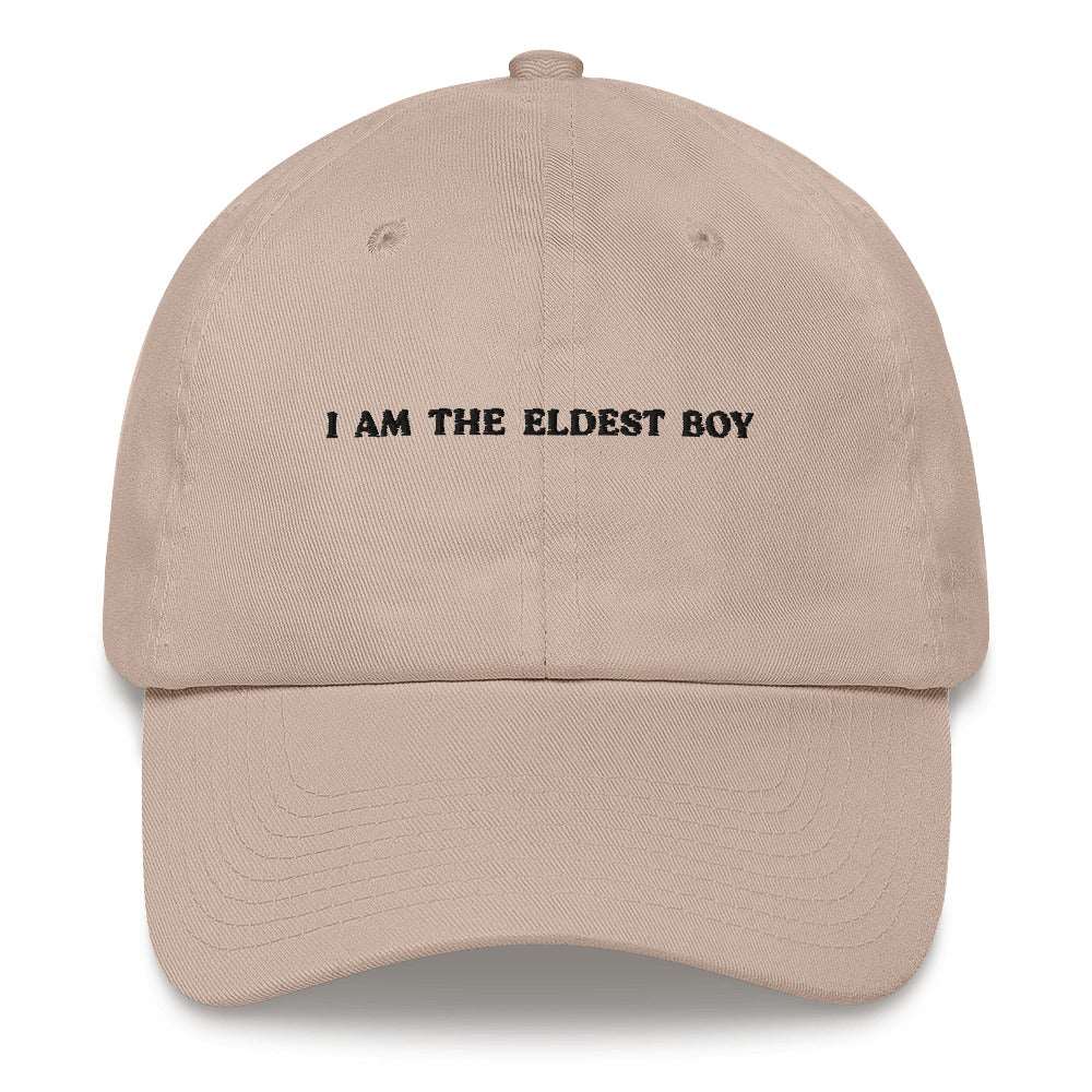 I am the eldest boy - Embroidered Cap - The Refined Spirit