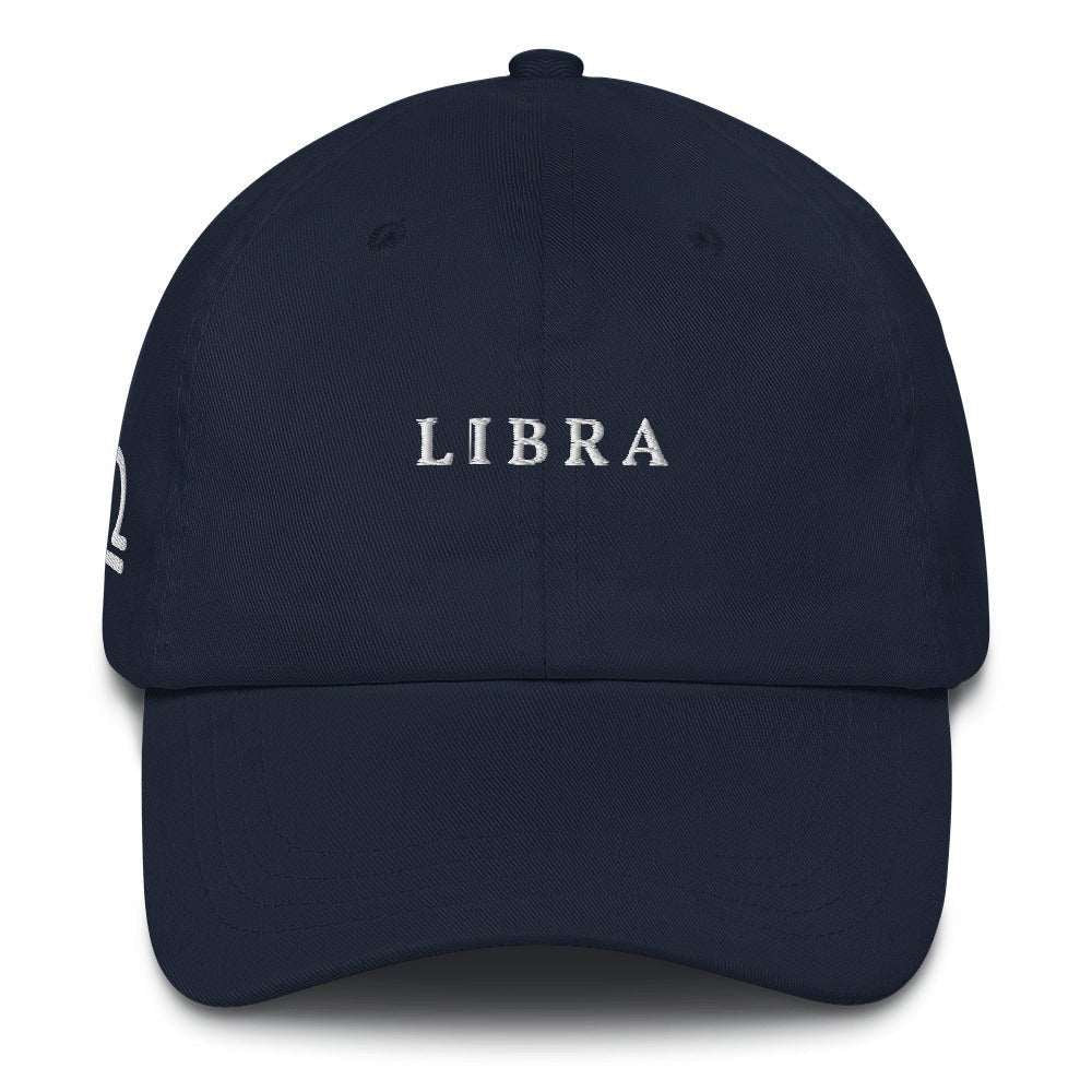 Libra - Embroidered Cap - The Refined Spirit
