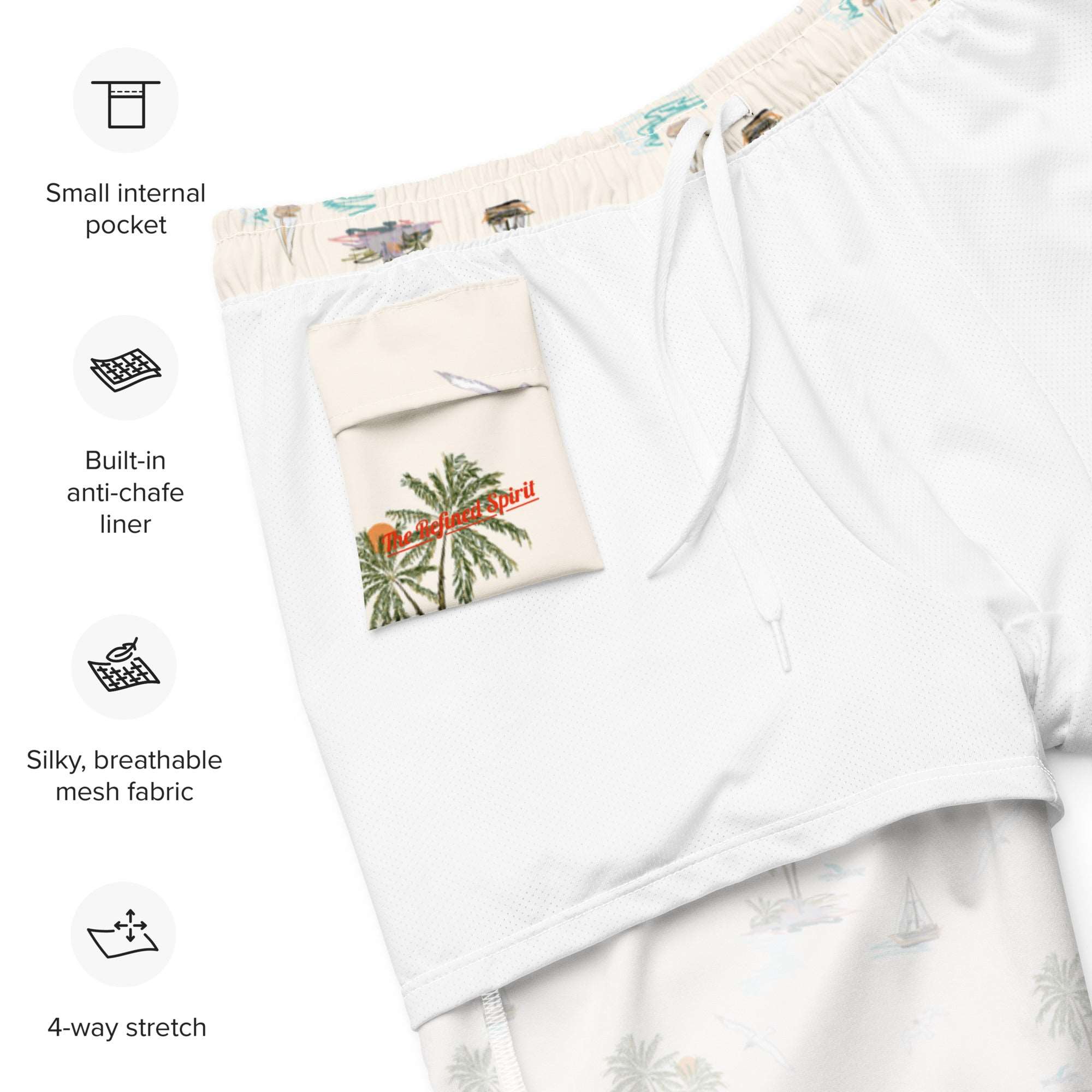 Life at Sea - Eco Pool Short - The Refined Spirit