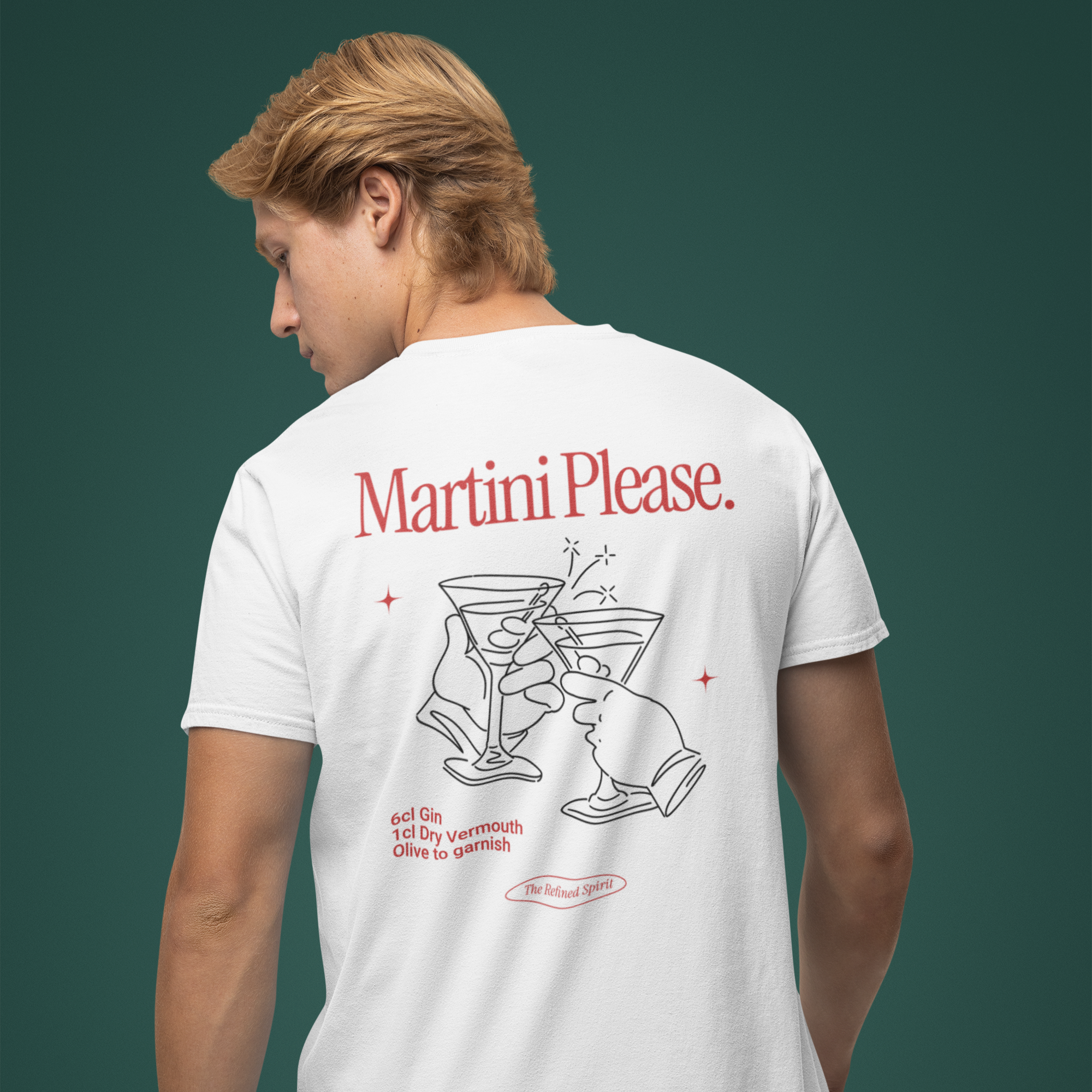 Martini Please - Organic T-shirt