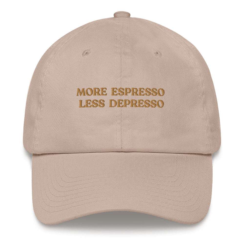 More espresso less depresso Cap - The Refined Spirit