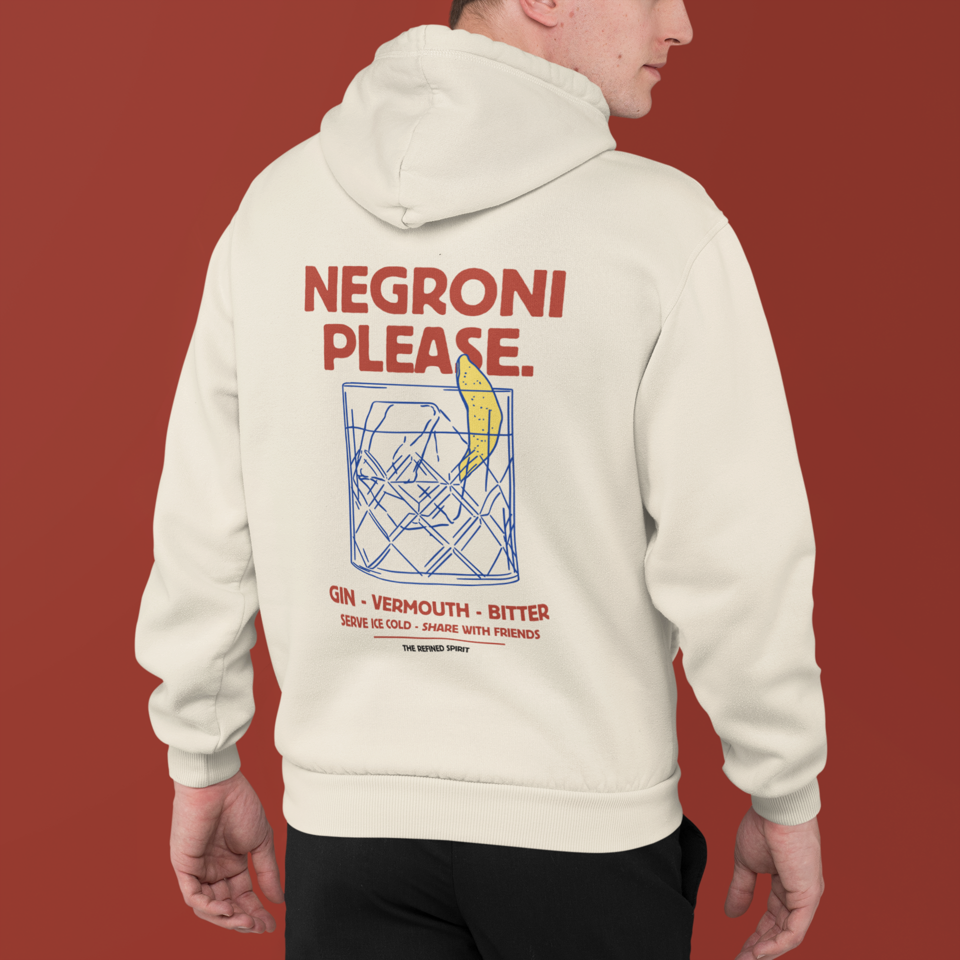 Negroni Please - Organic Hoodie