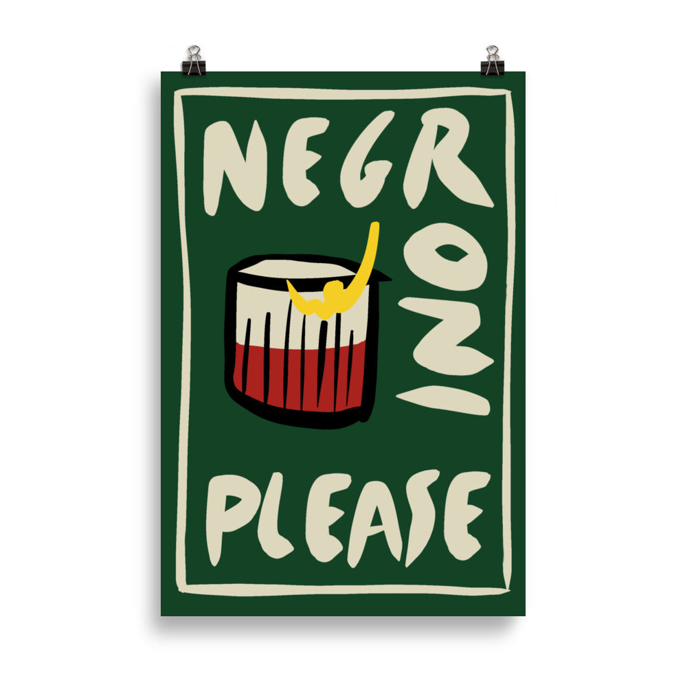 Negroni Please - Poster