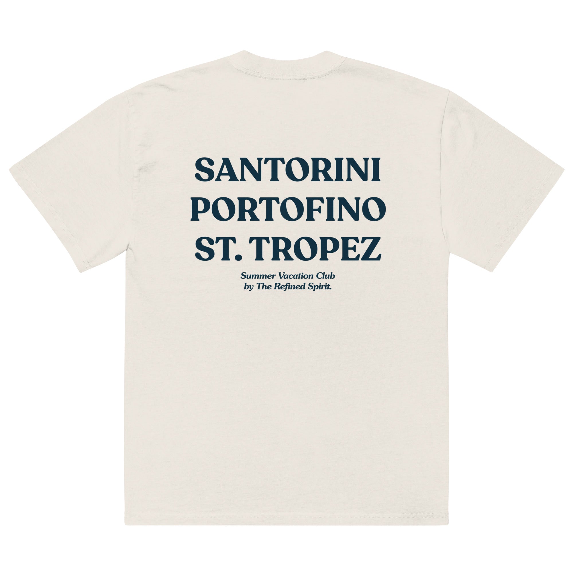 Santorini Portofino St. Tropez - Oversized T-shirt