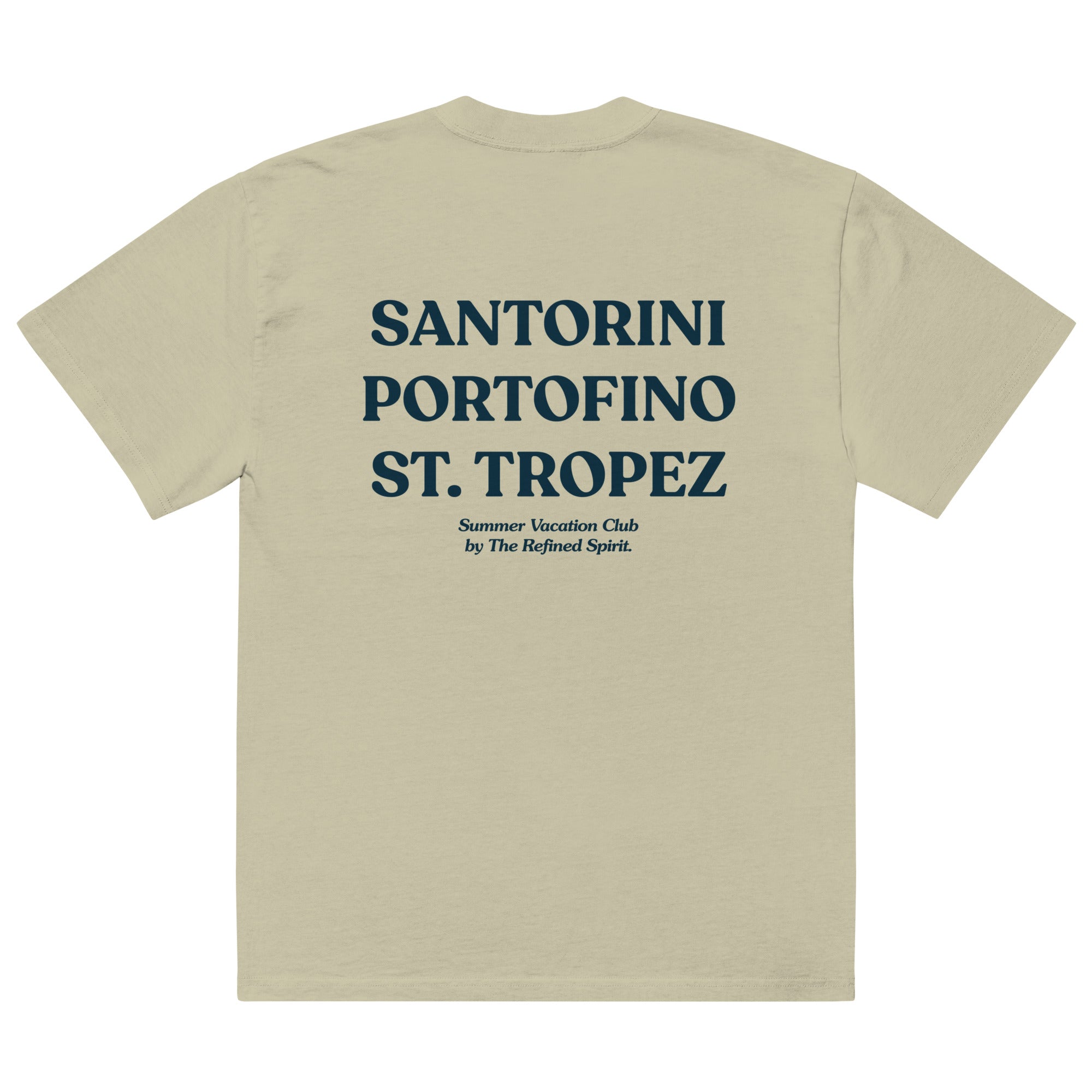 Santorini Portofino St. Tropez - Oversized T-shirt