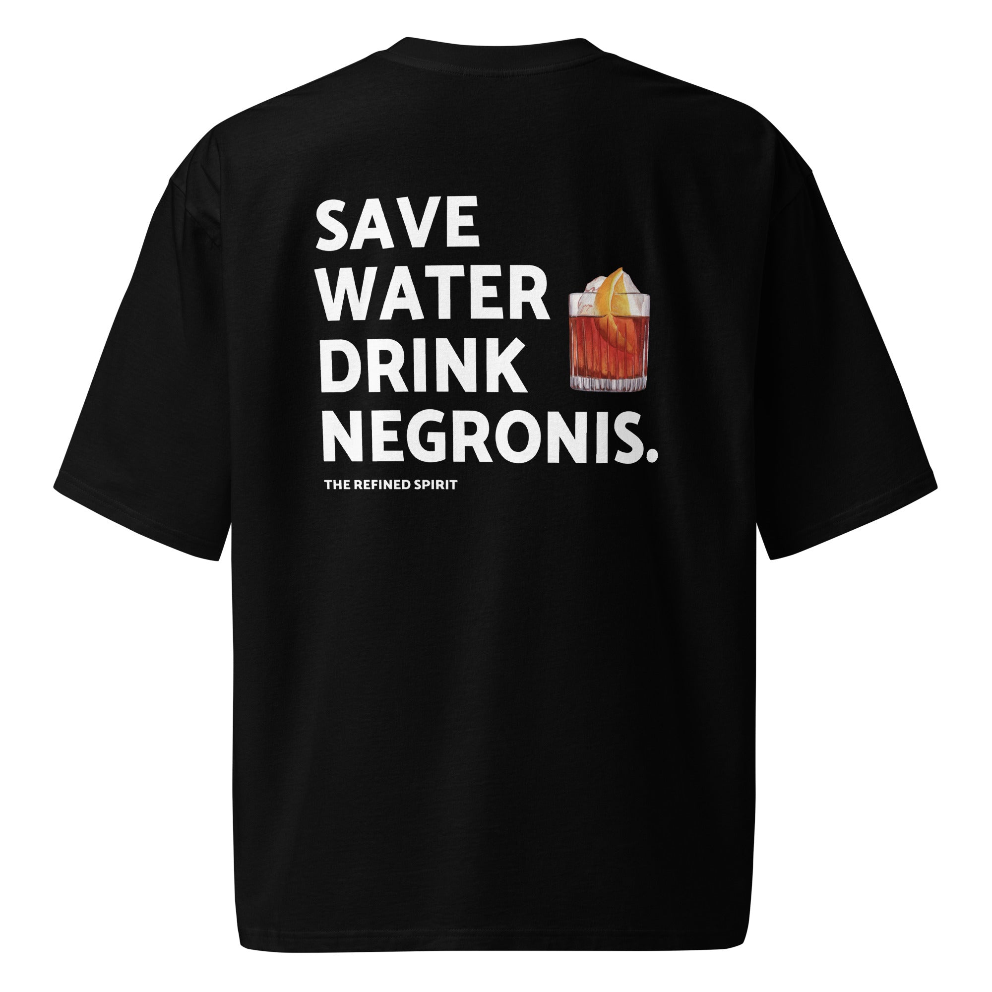 Save Water Drink Negronis - Oversized Heavyweight T-shirt