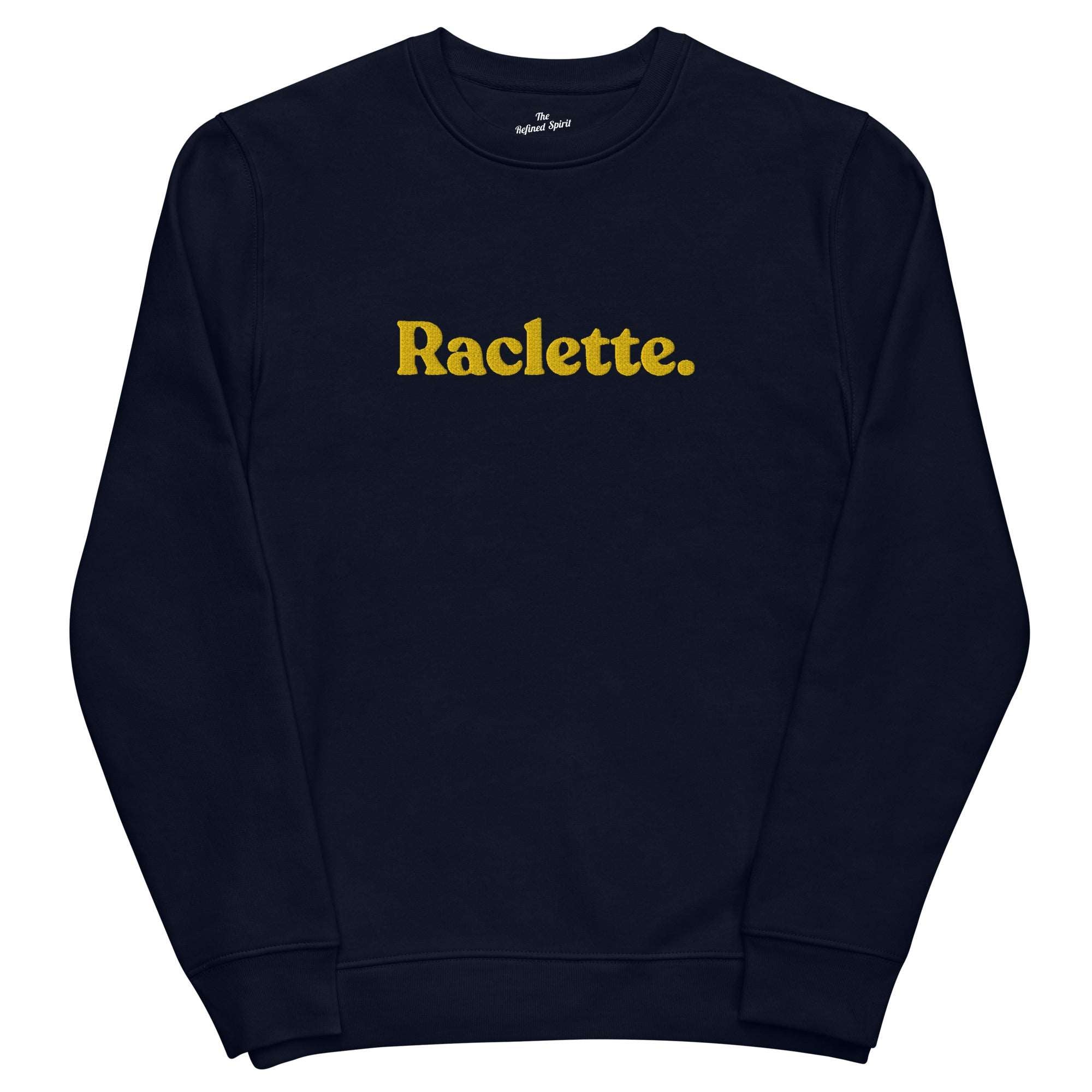 Raclette - Organic Embroidered Sweatshirt - The Refined Spirit