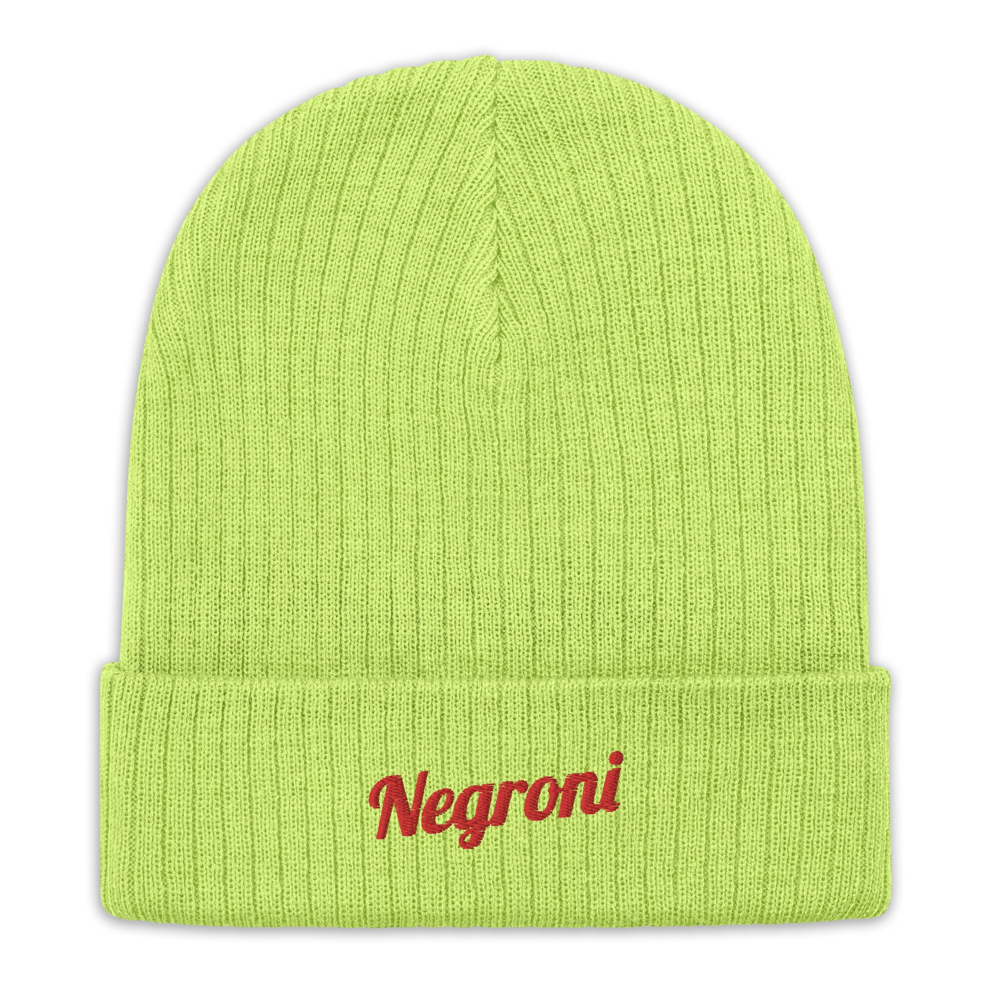 Negroni - Recycled Embroidered Beanie