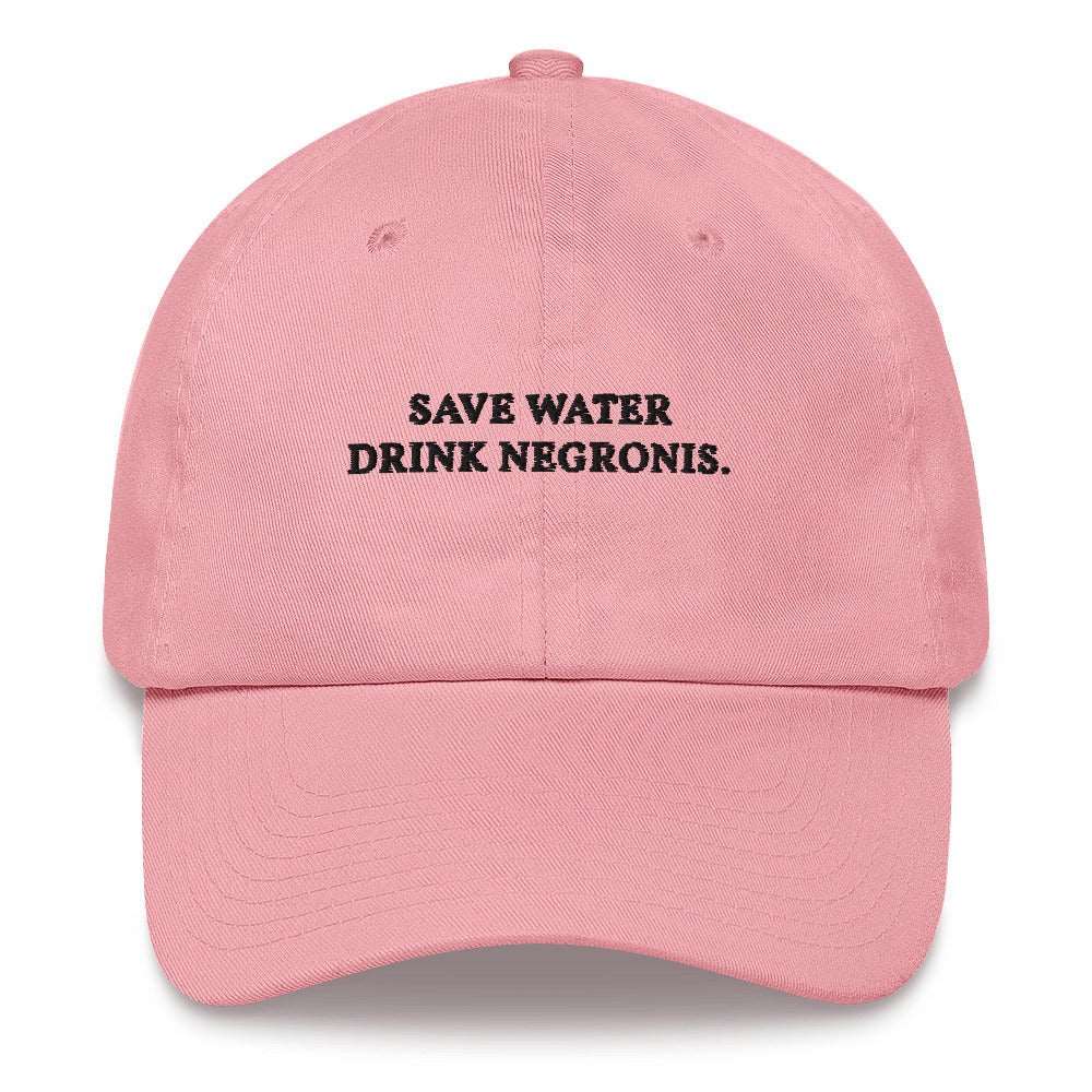 Save water drink negronis Cap - The Refined Spirit