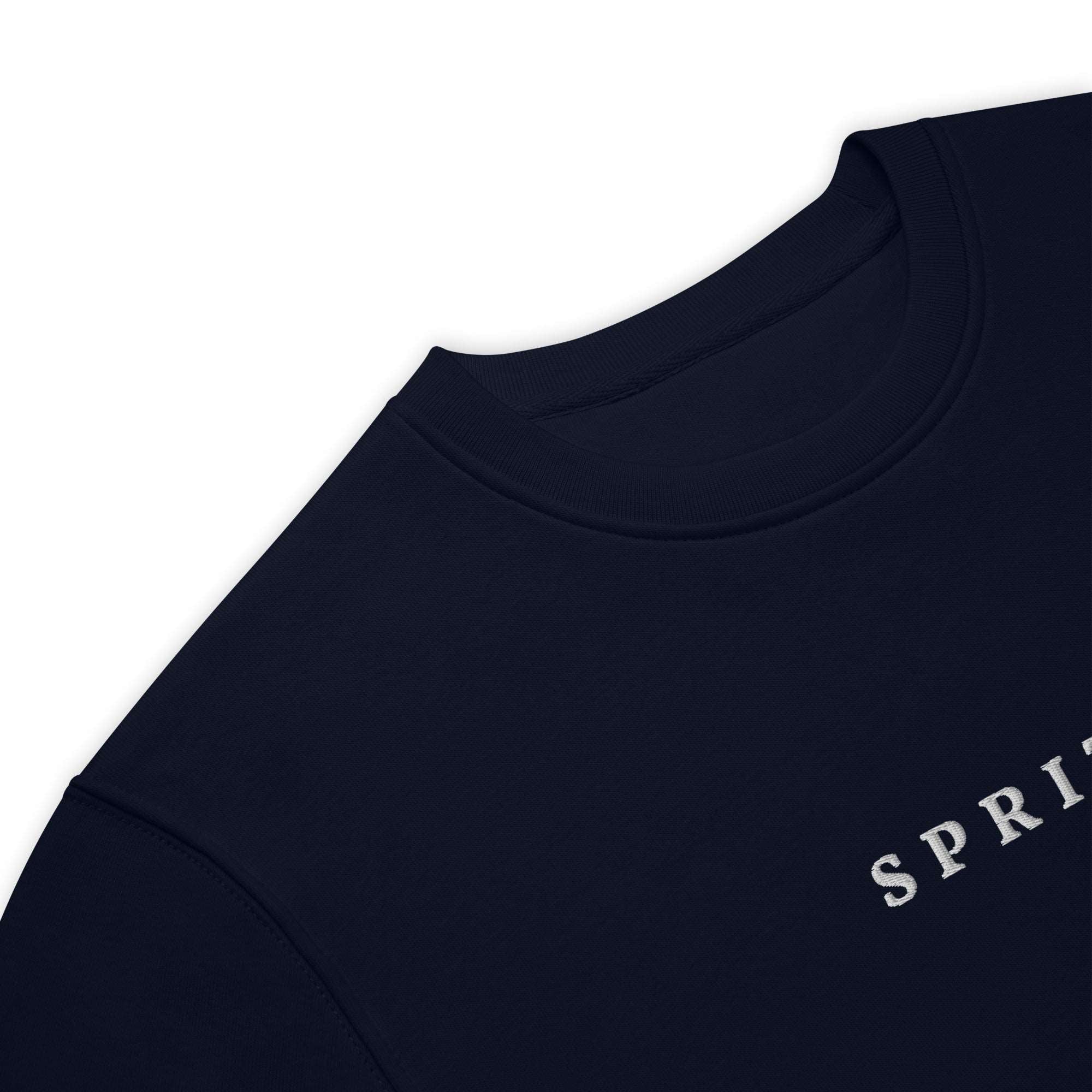 Spritz - Organic Embroidered Sweatshirt - The Refined Spirit