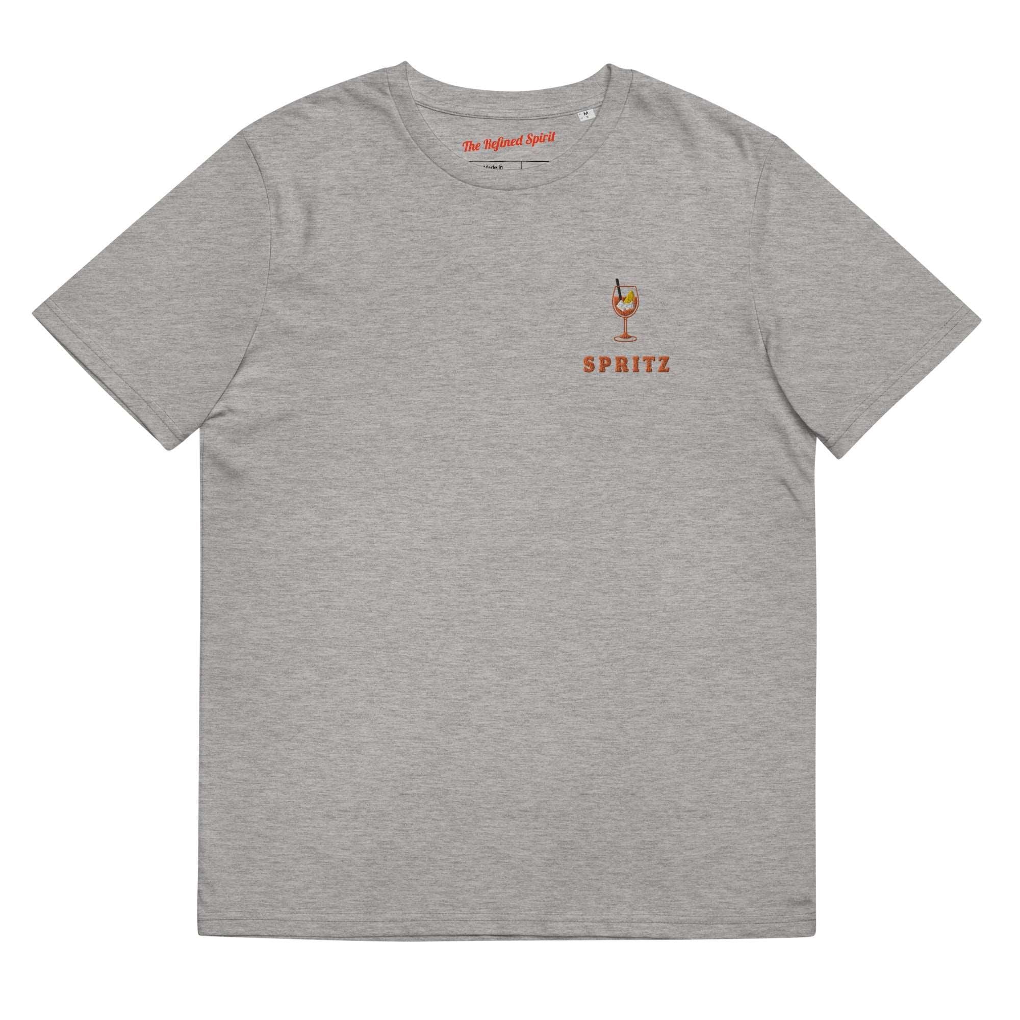 Spritz- Organic Embroidered T-shirt - The Refined Spirit