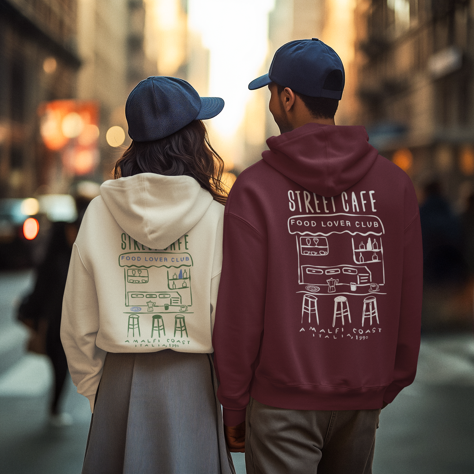 Street Cafe - Organic Hoodie