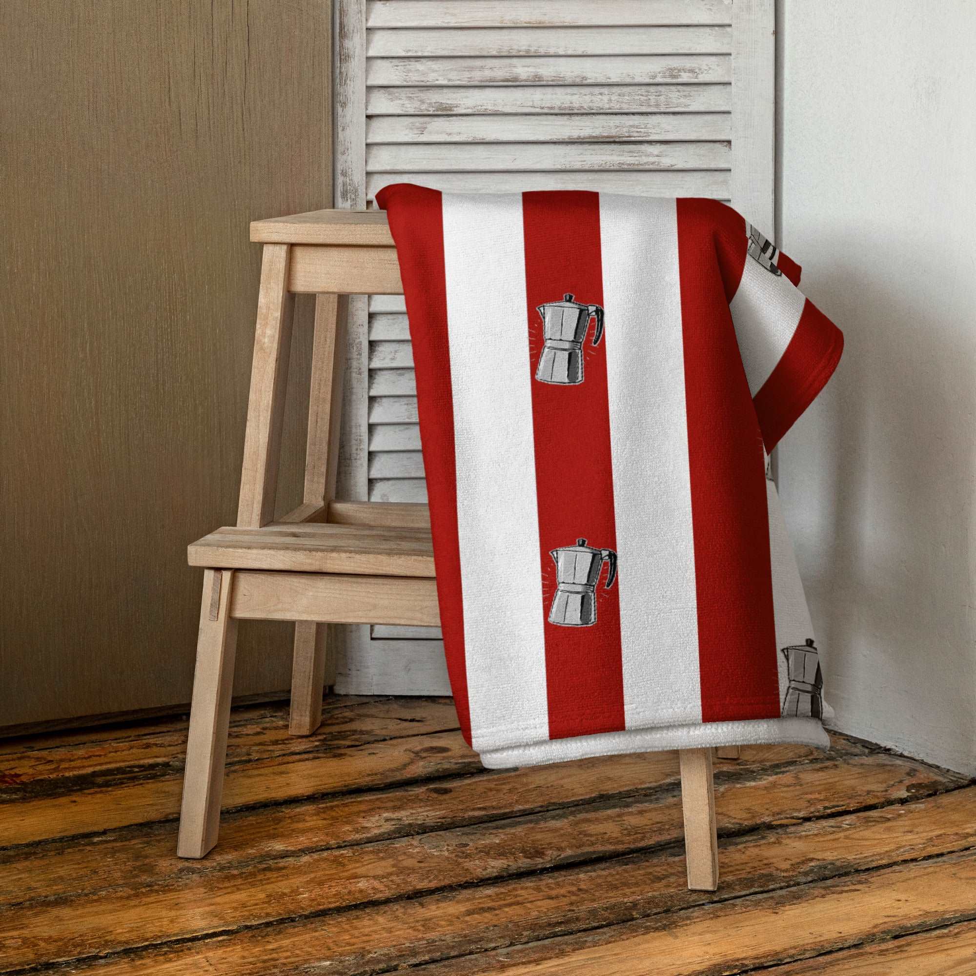 Coffee Stripe - Towel