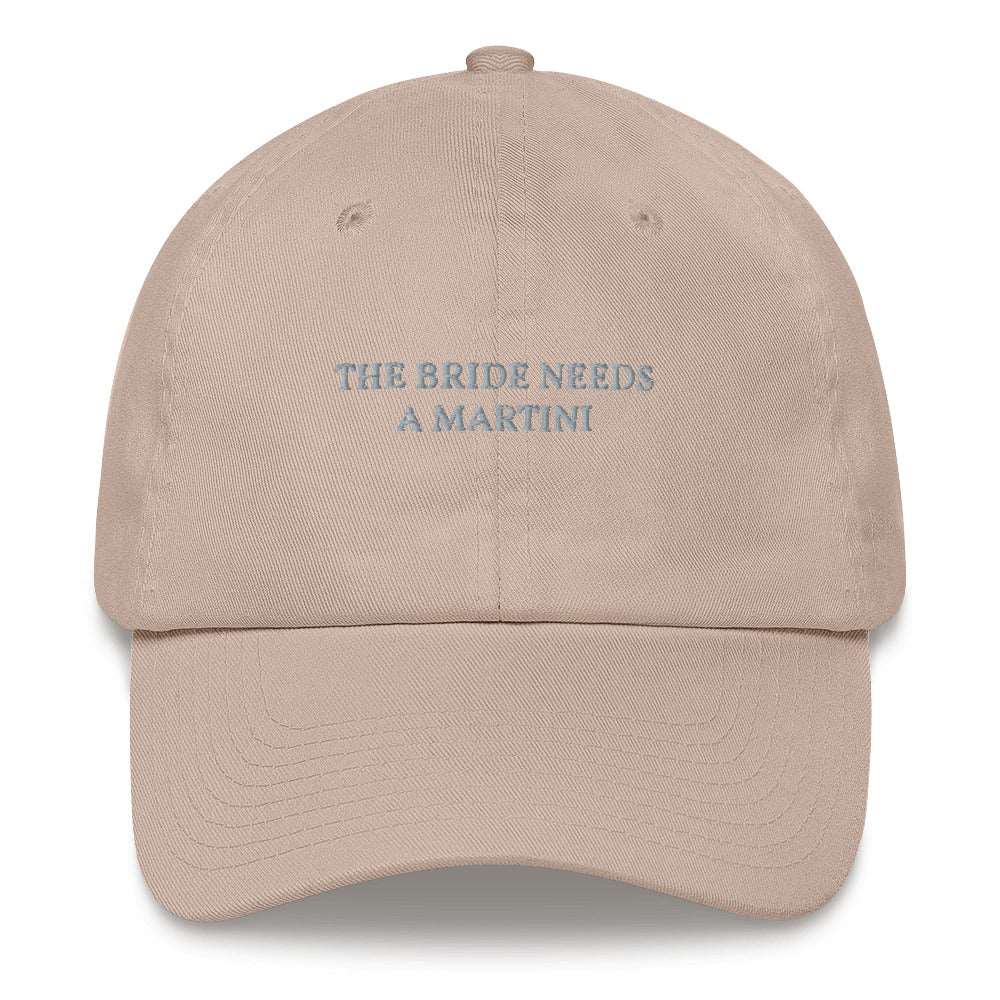 The Bride needs a Martini -Baseball Cap - The Refined Spirit