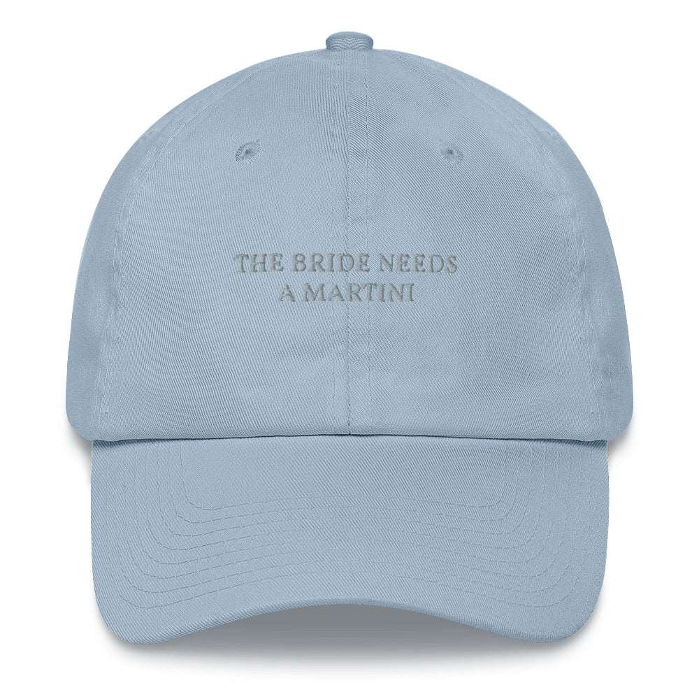 The Bride needs a Martini -Baseball Cap - The Refined Spirit