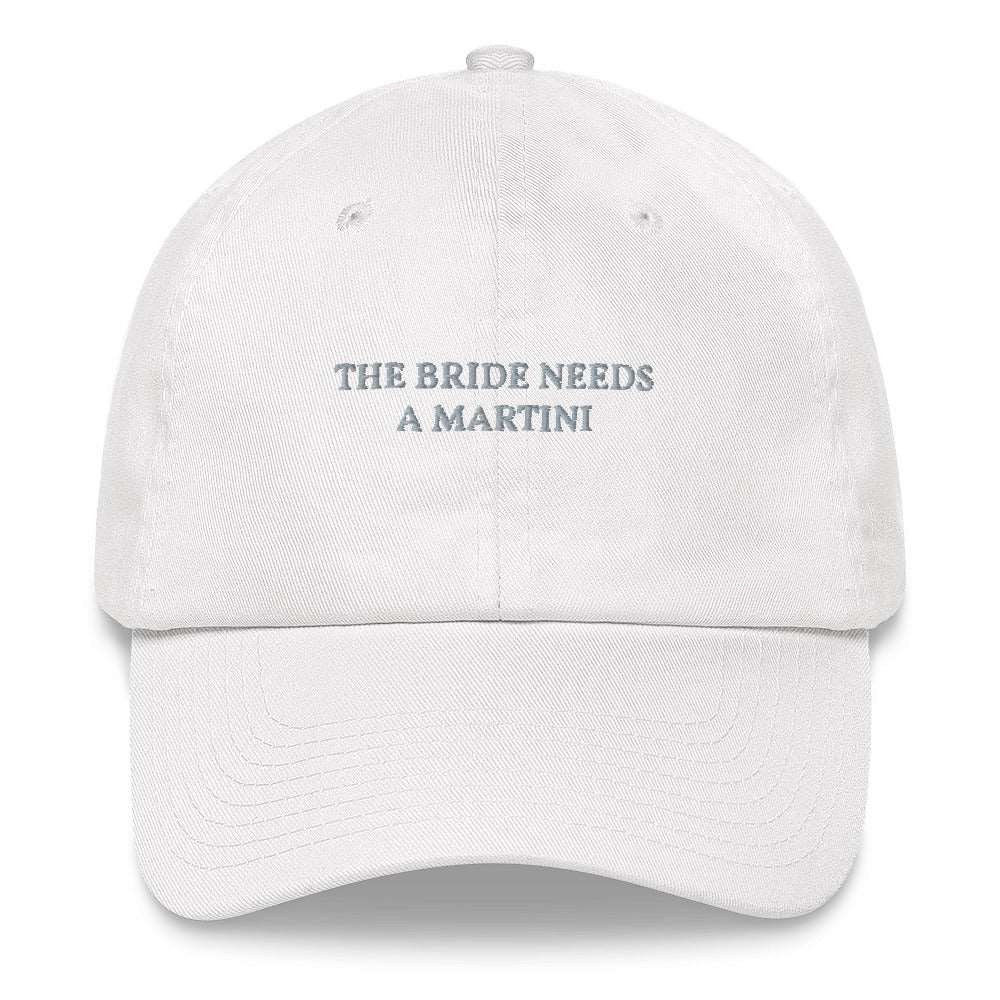 The Bride needs a Martini -Baseball Cap - The Refined Spirit