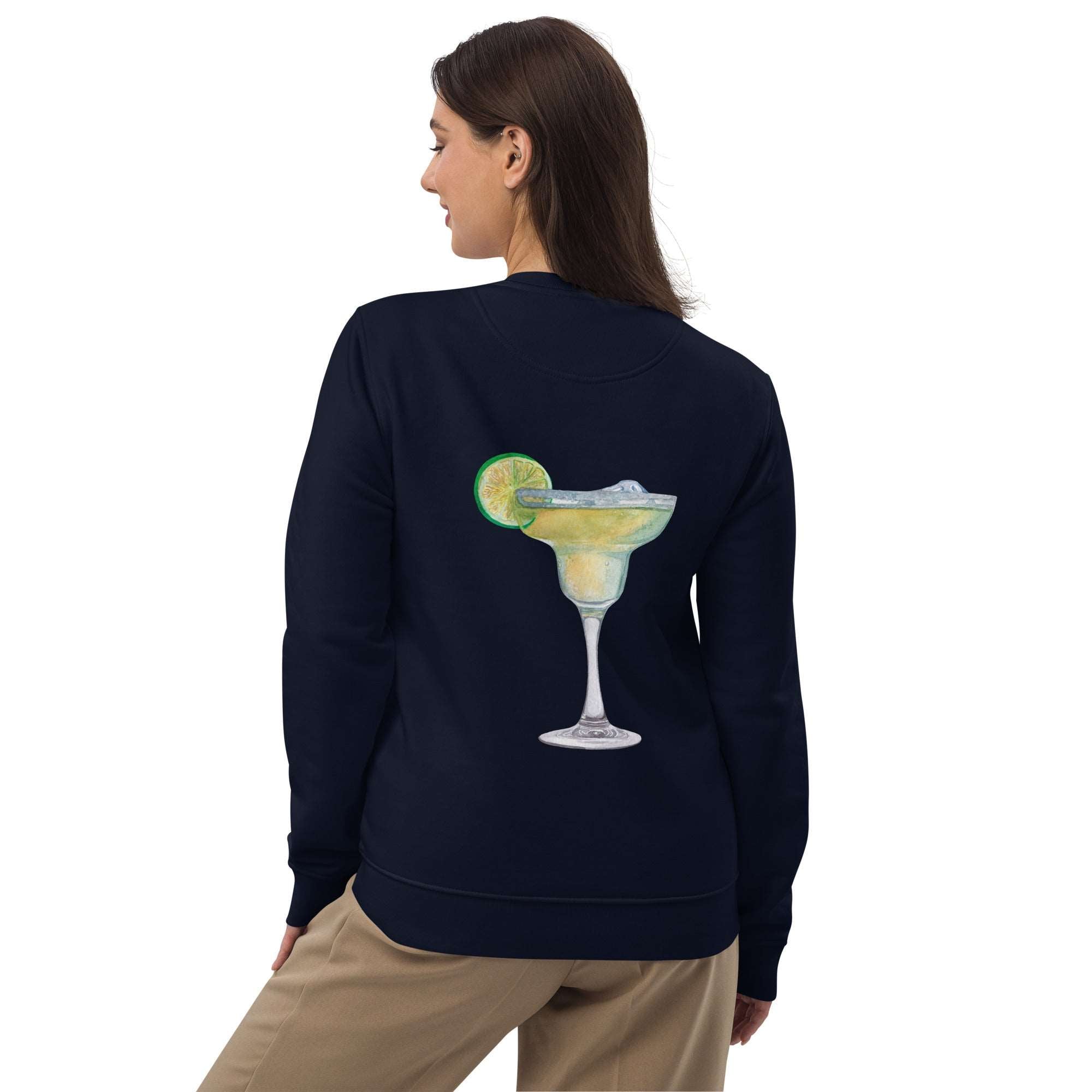 The Margarita Club - Organic Embroidered Sweatshirt - The Refined Spirit