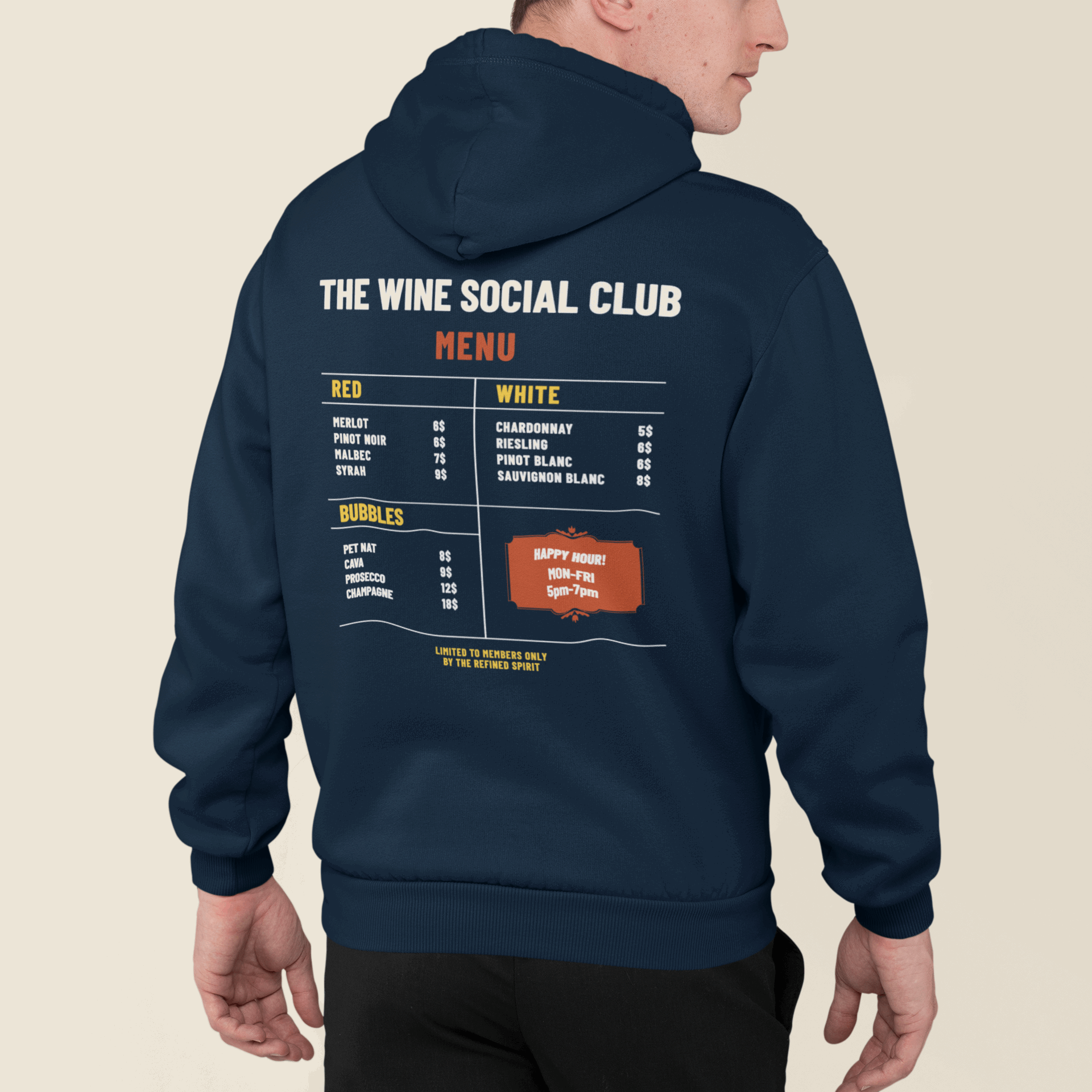 The Wine Social Club - Organic Hoodie