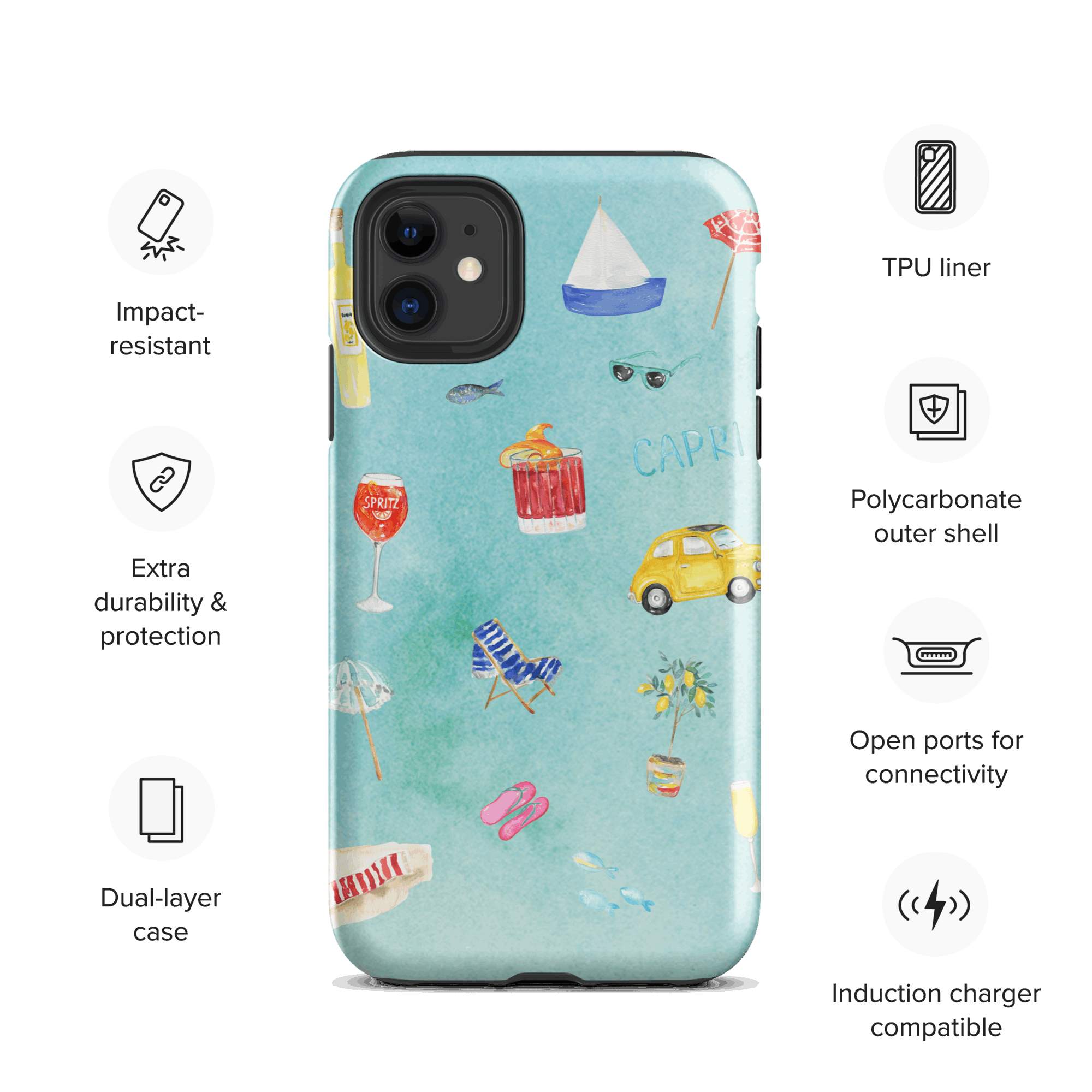 Capri- Tough Case for iPhone®