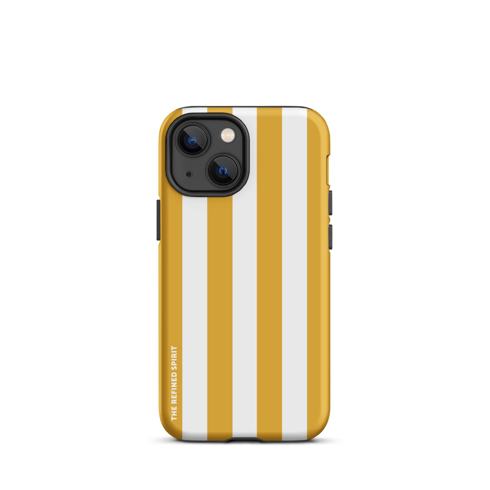 Rayures jaunes – Coque rigide pour iPhone®