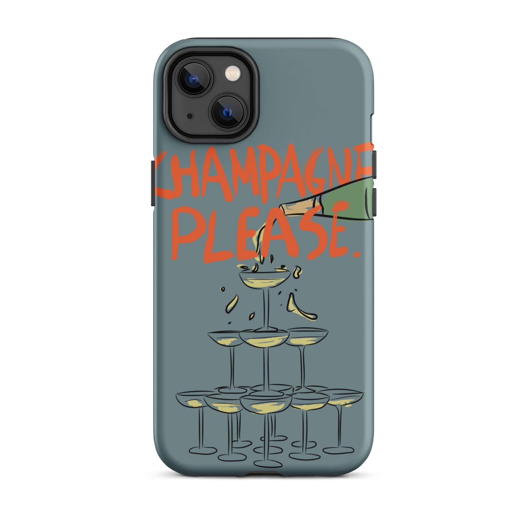 Champagne Please - Tough Case for iPhone®