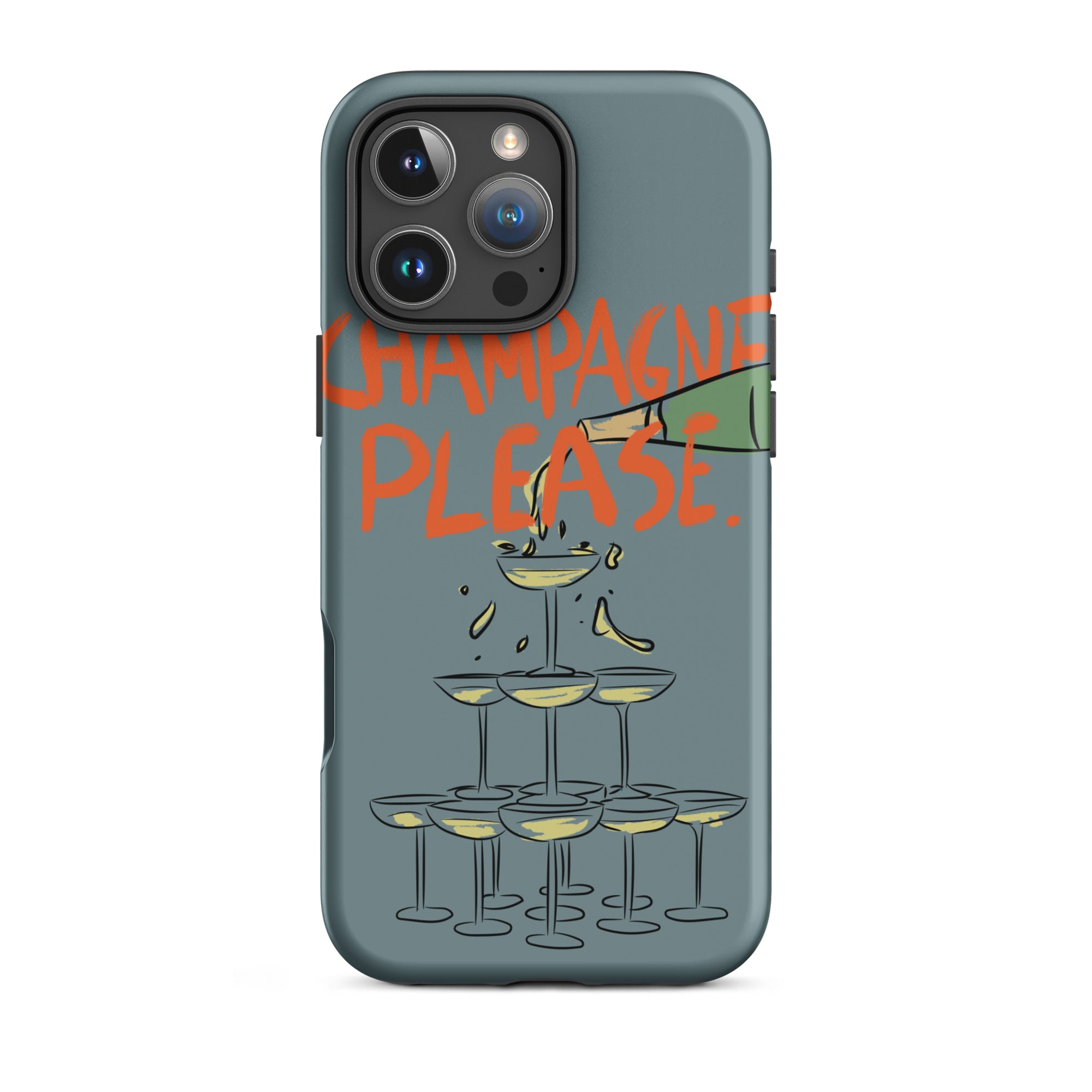 Champagne Please - Tough Case for iPhone®